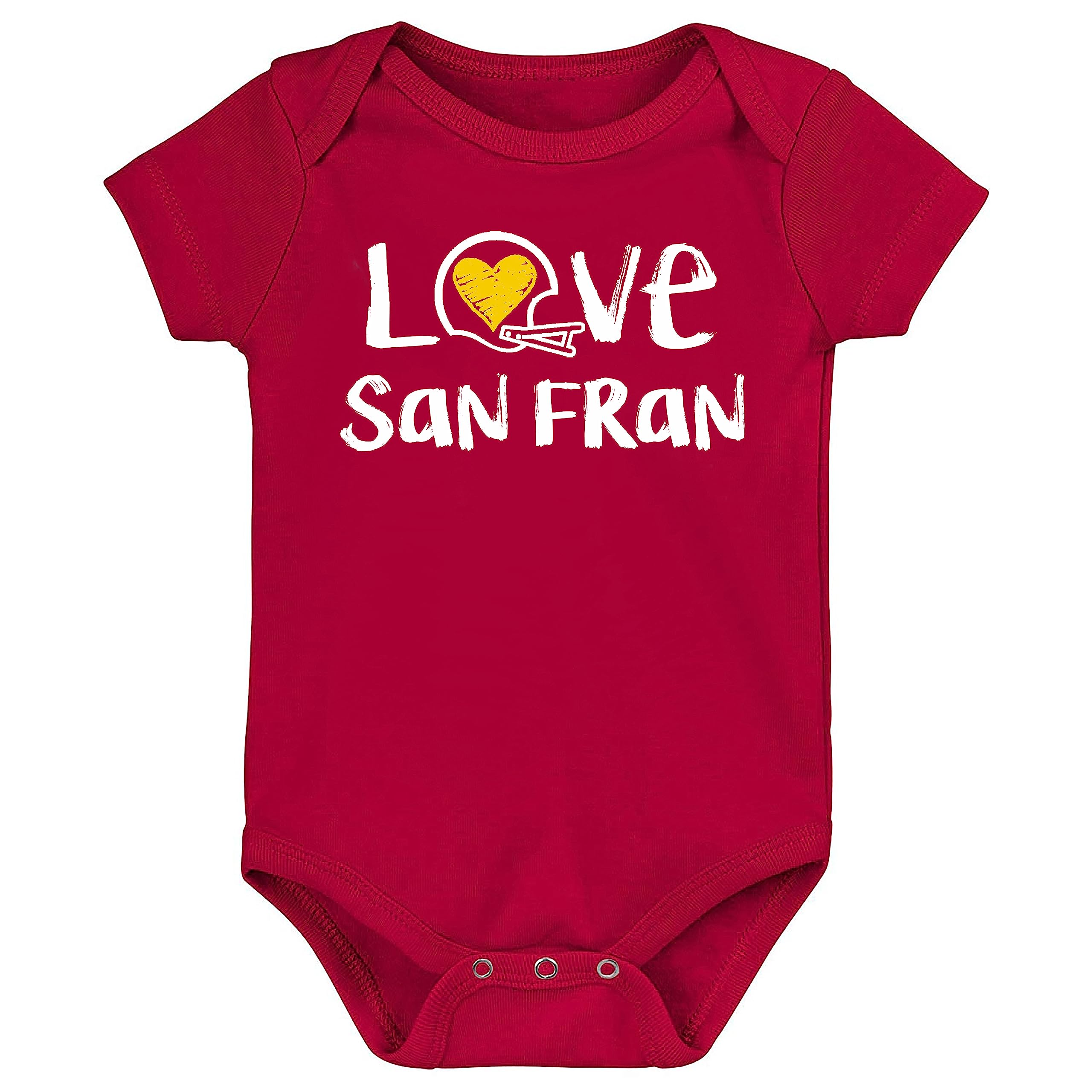 San Francisco 49ers Baby Bodysuit - Football Fan Onesie for Newborns & Infants - Perfect for Game Day, Photo Shoots & Family Outings