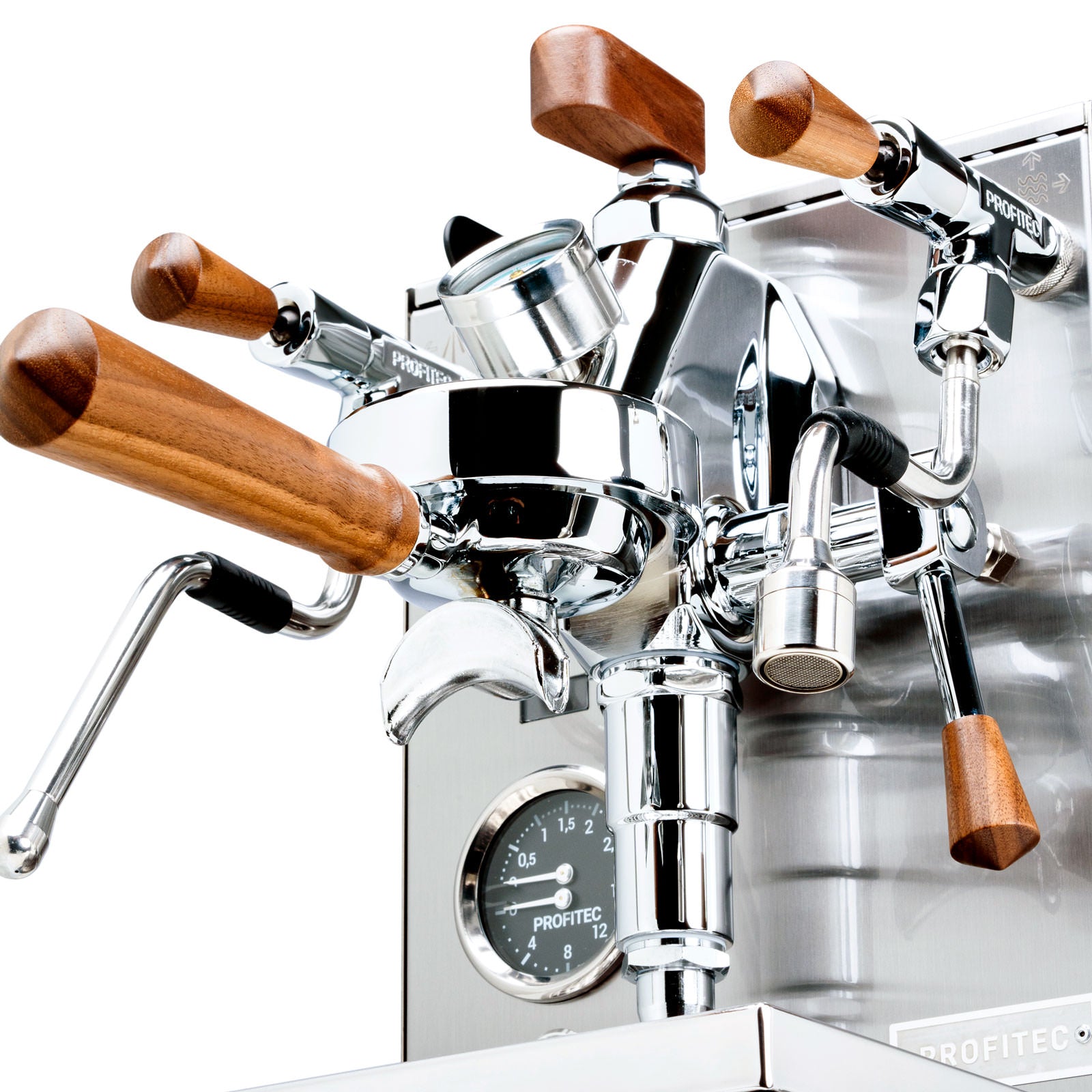 Profitec JUMP Espresso Machine with Flow Control - Professional Coffee Maker for Home Baristas | Perfect for Espresso, Latte & Cappuccino | Compact Design for Small Kitchens & Coffee Shops