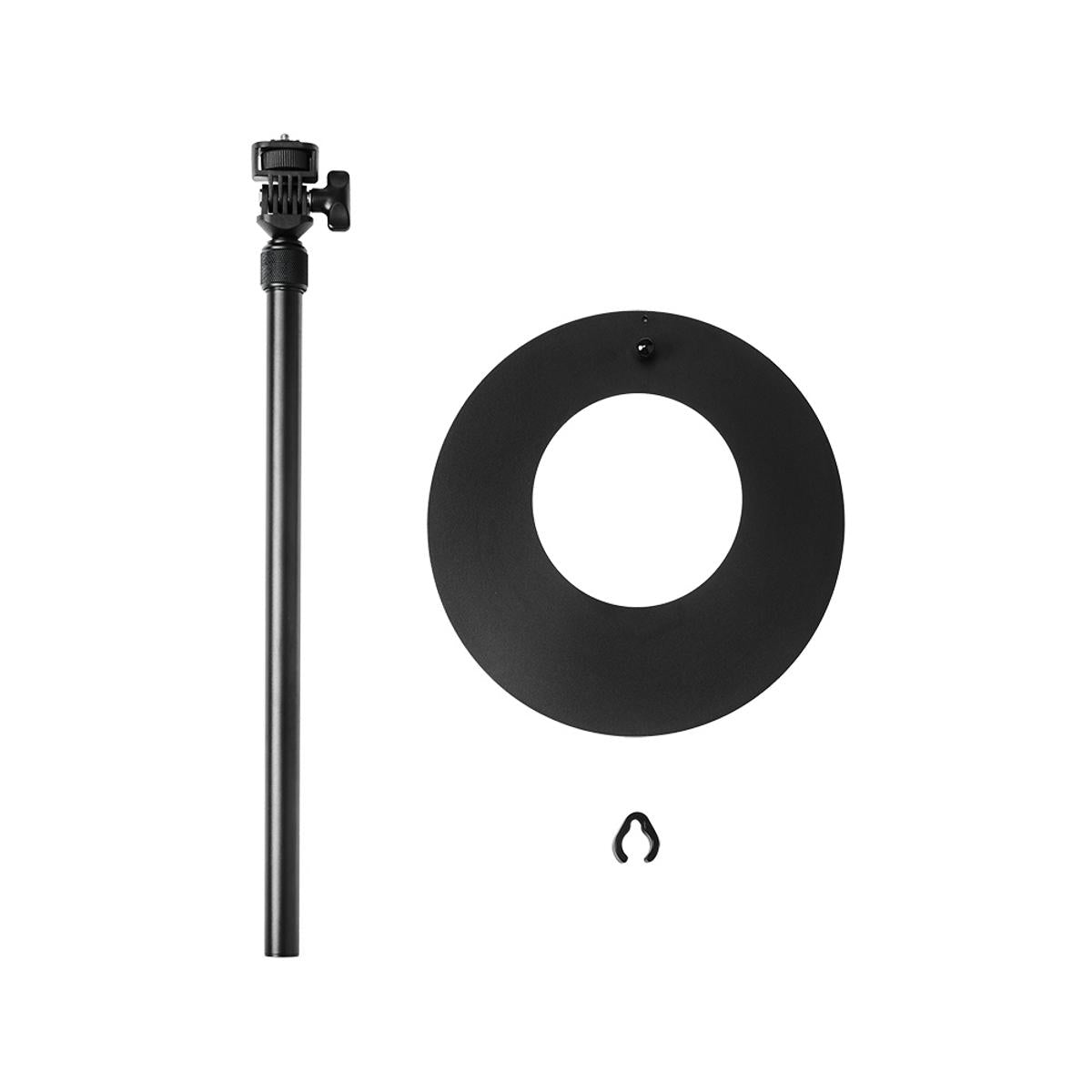 Amaran Base Light Stand (Black) - Professional Photography & Video Lighting Stand for Studio, YouTube, TikTok - Durable & Adjustable for Perfect Lighting Setup