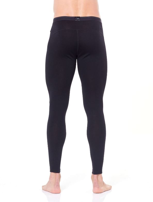 Icebreaker 260 Tech Legging with Fly - Men's Performance Base Layer for Hiking, Running & Cold Weather Activities