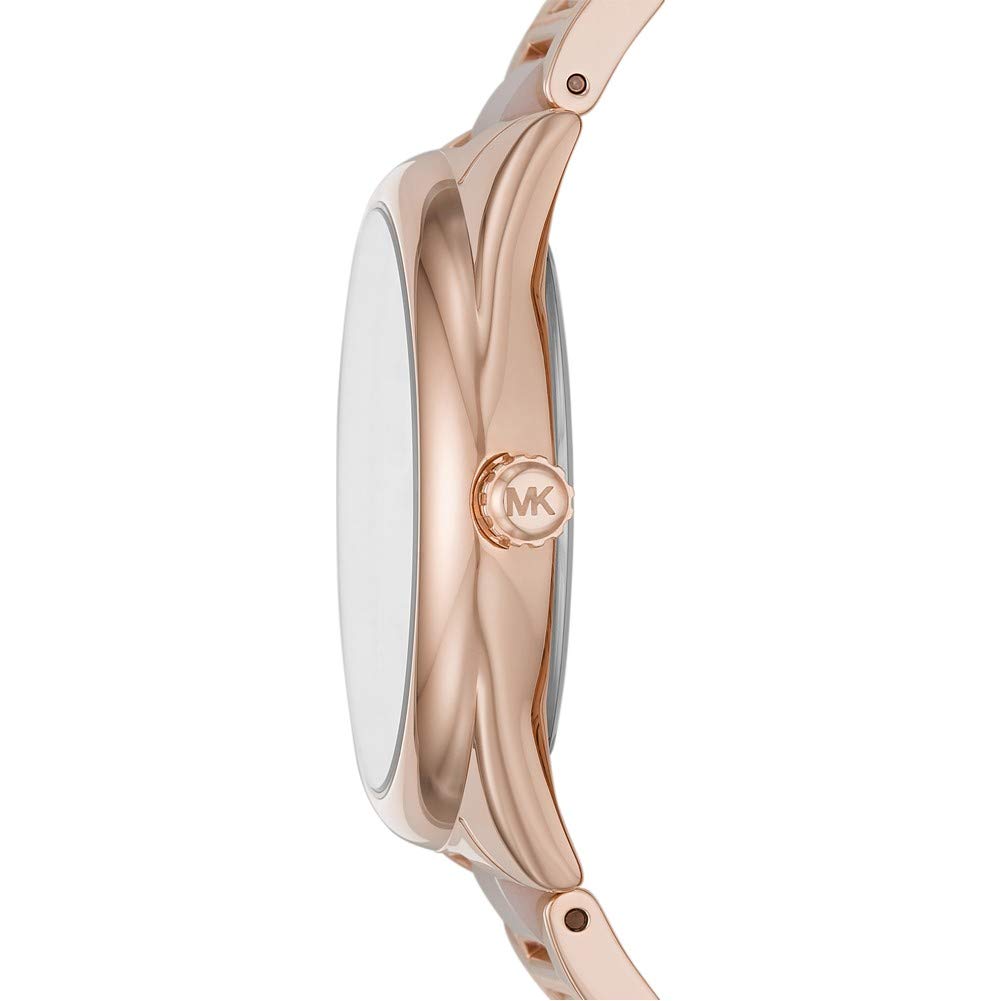 Michael Kors Janelle Women's Watch - Stainless Steel or Leather Strap, Quartz Movement | Elegant Fashion Accessory for Work, Parties & Everyday Wear