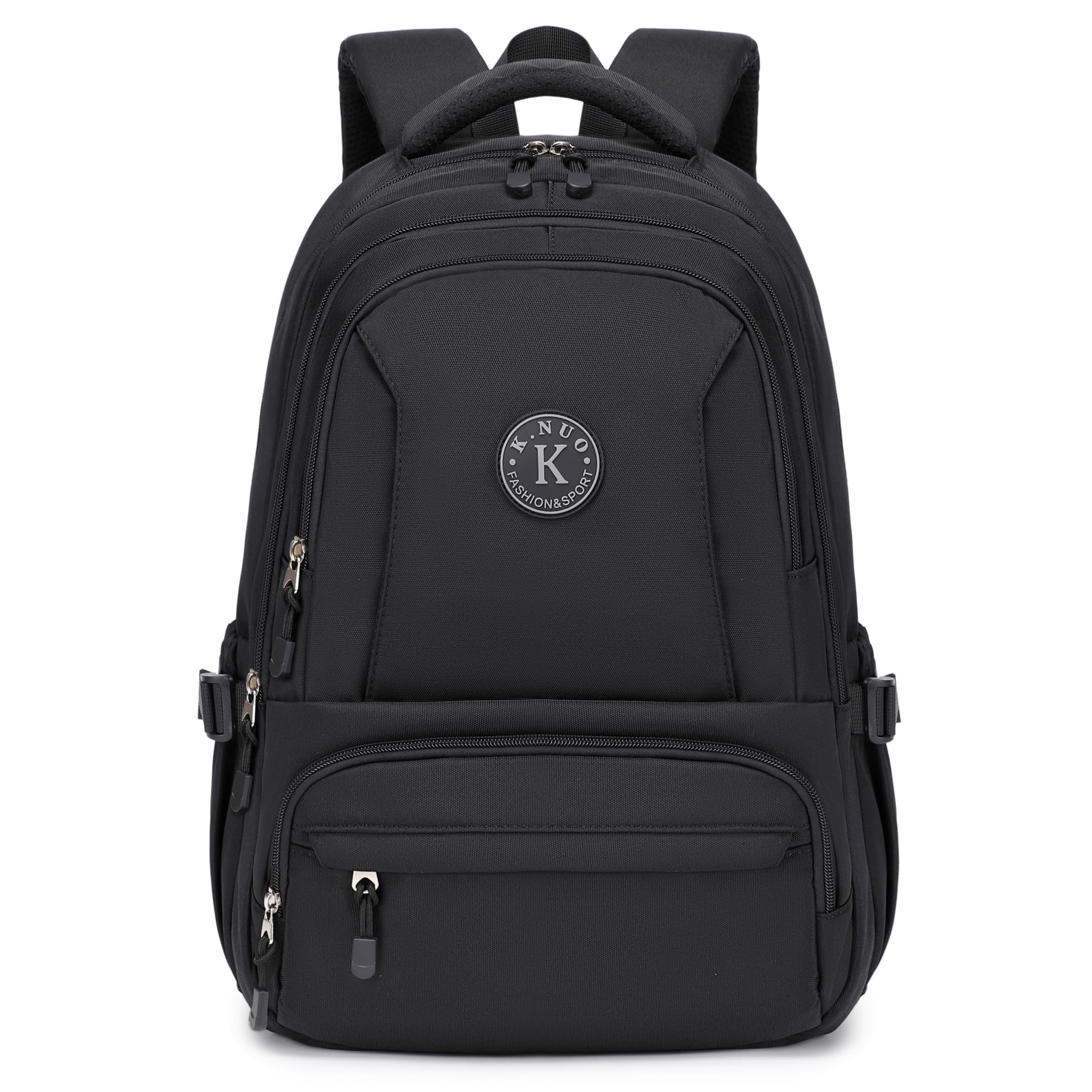 Anti-Theft 17 Inch Laptop Backpack for Women & Men - Water Resistant Travel Backpack, Large School Bookbag for College, Teens, Boys & Girls - Perfect for Business, Work & Casual Daypack (Black) - Ideal for Commuting, Office & Campus Use