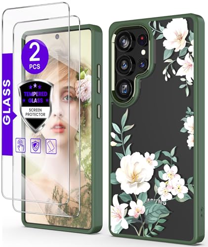 Golden Shield Flower Series-Dark Green/Magnolia