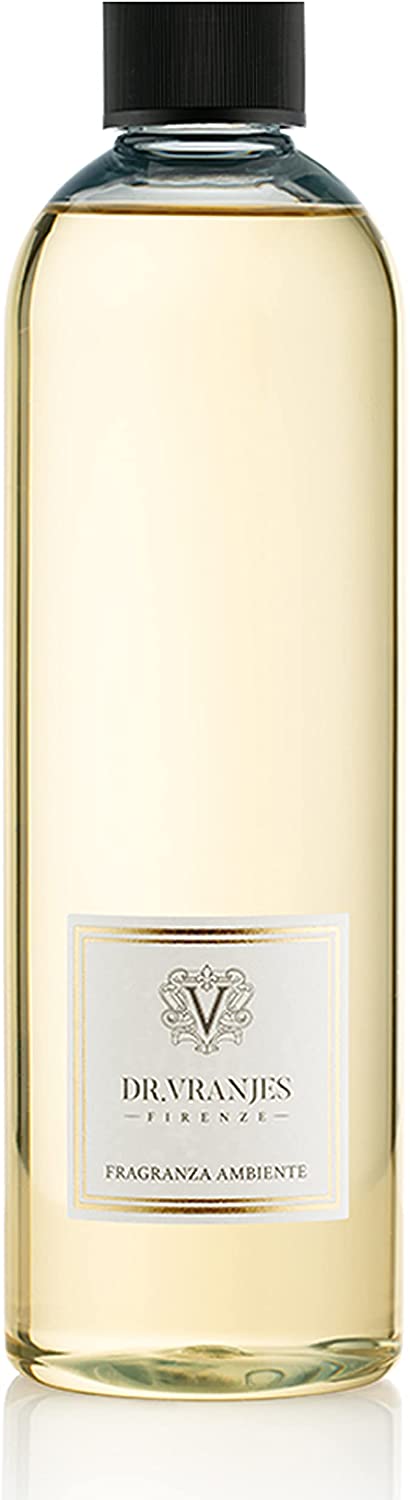 Dr. Vranjes Amber Diffuser Refill 500ml - Premium Home Fragrance Oil for Aromatherapy, Relaxation & Luxury Ambience - Perfect for Living Rooms, Bedrooms & Office Spaces