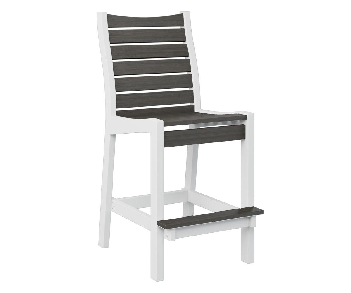 Berlin Gardens Bristol Bar Chair - Adjustable Height Outdoor Bar Stool for Patio, Deck, and Kitchen Counter - Perfect for Entertaining and Relaxing