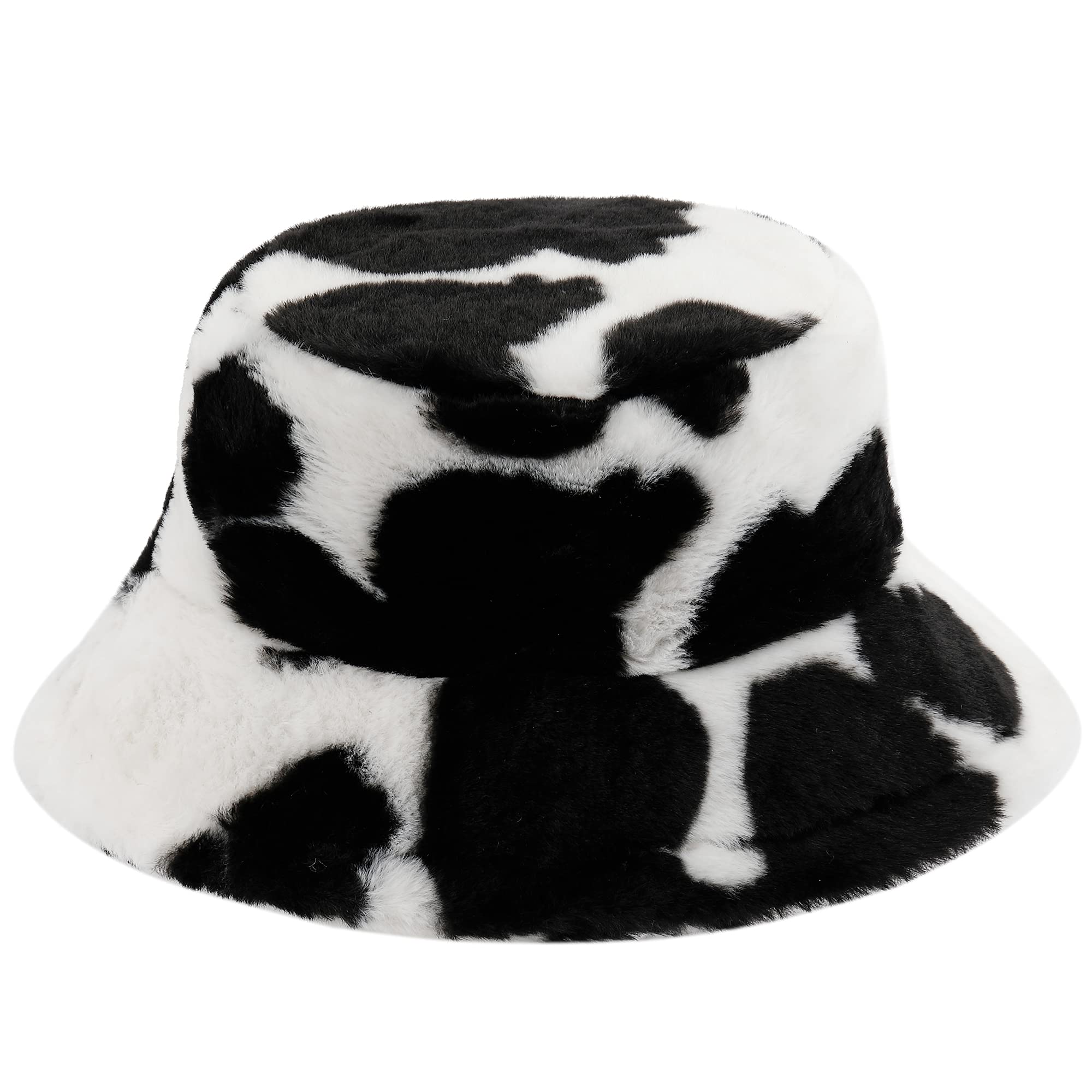 Cozy Winter Furry Bucket Hat for Women & Men - Warm Fluffy Fuzzy Beanie with Ear Protection - Perfect for Skiing, Snowboarding & Cold Weather Outdoor Activities
