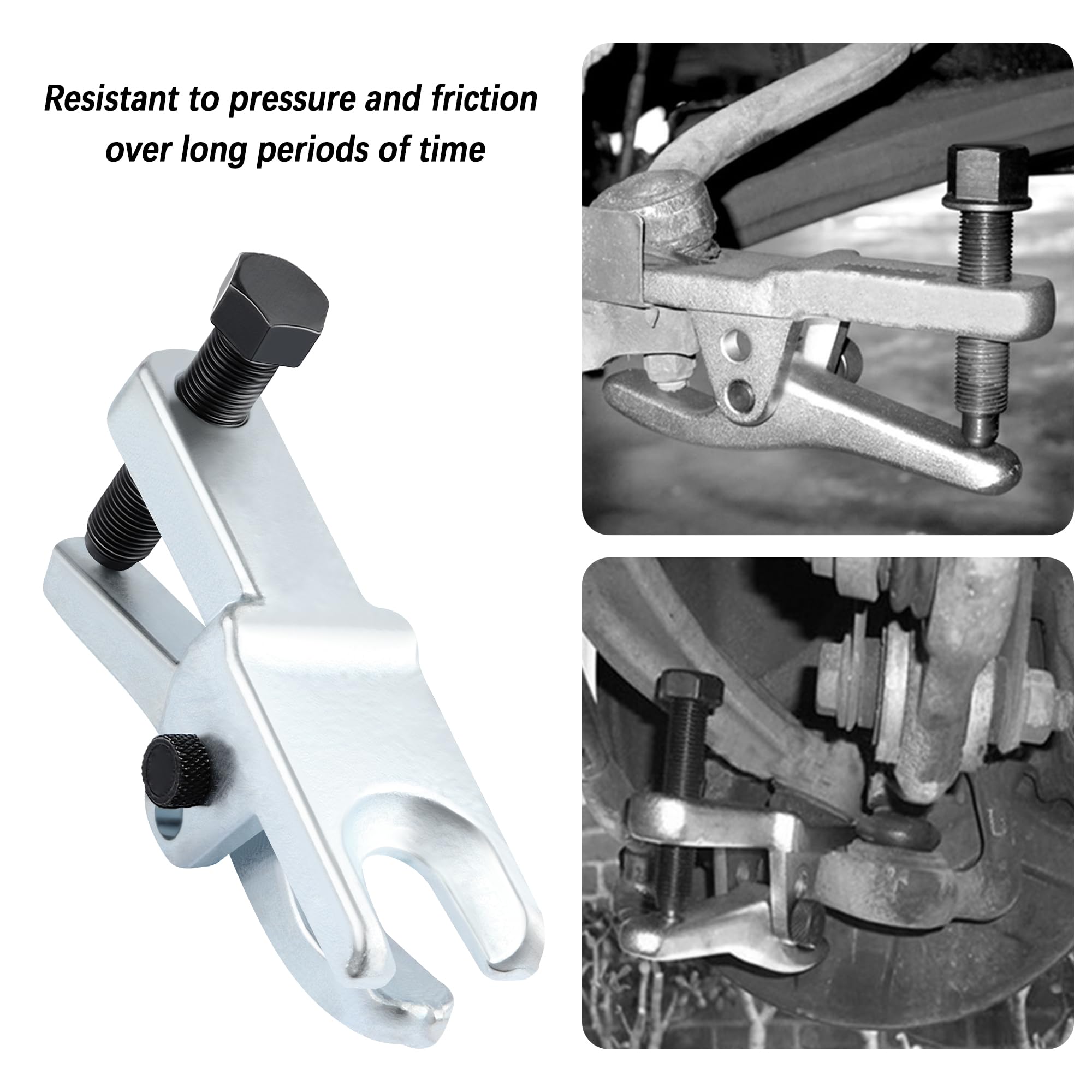 Heavy Duty Ball Joint Separator Tool - Adjustable Tie Rod Removal Tool & Ball Joint Puller for Cars, Trucks, SUVs - Universal Automotive Repair Tool for Suspension & Steering System Maintenance
