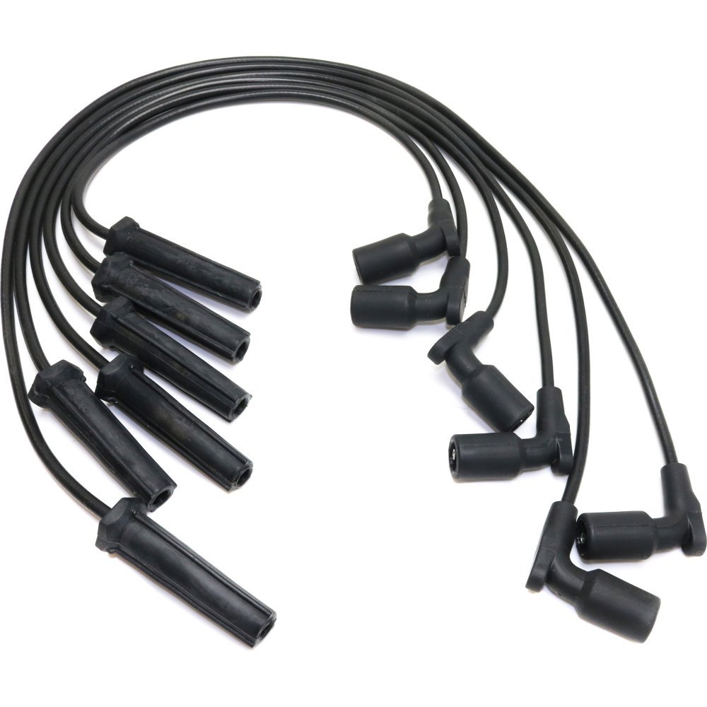 Evan-Fischer Spark Plug Wire Set Compatible with CHEVROLET IMPALA 2006-2009 & LUCERNE 2009-2011 - High Performance Ignition Wires for Smooth Engine Operation