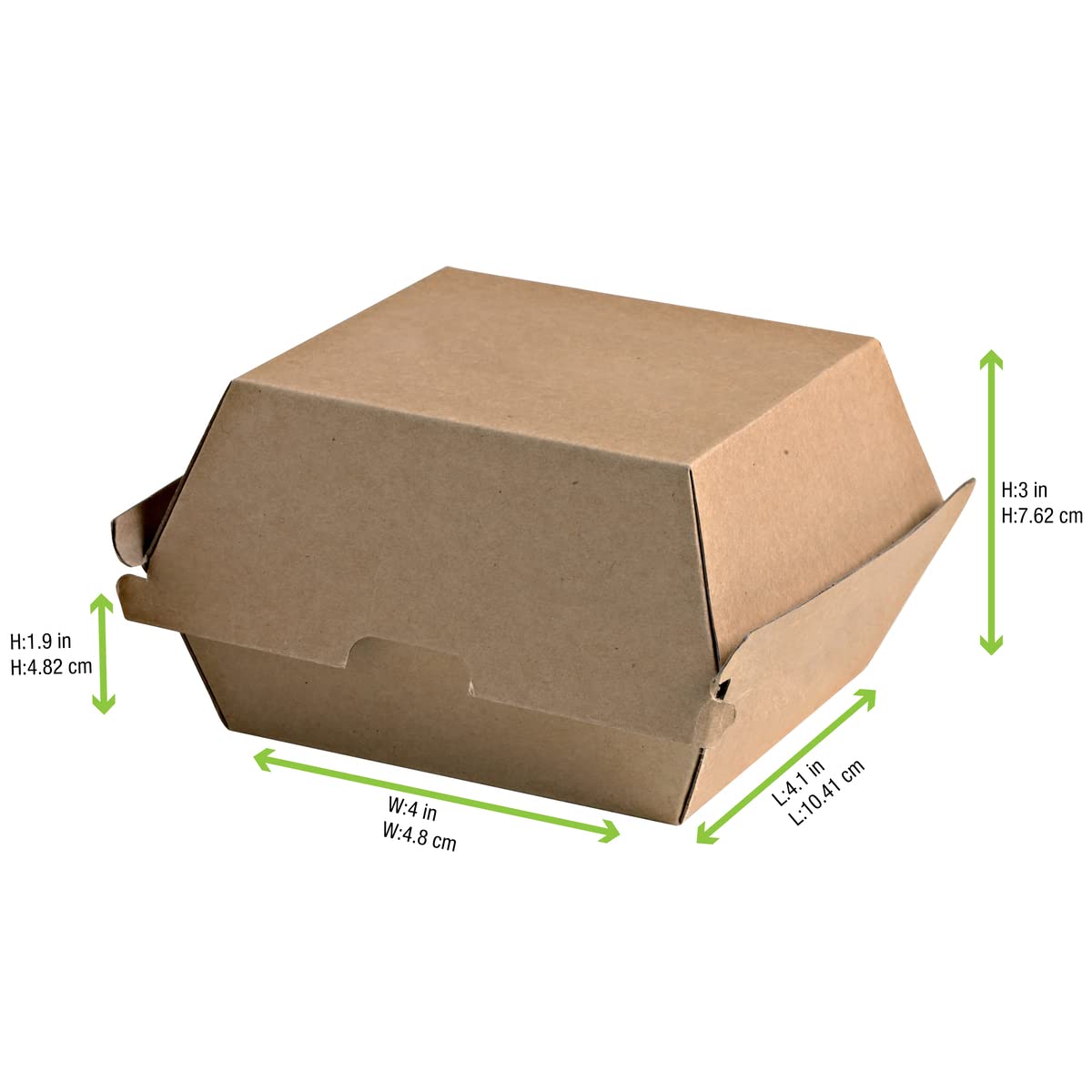 PacknWood Kraft Brown Cardboard Mini-Slider Box - 5.7
