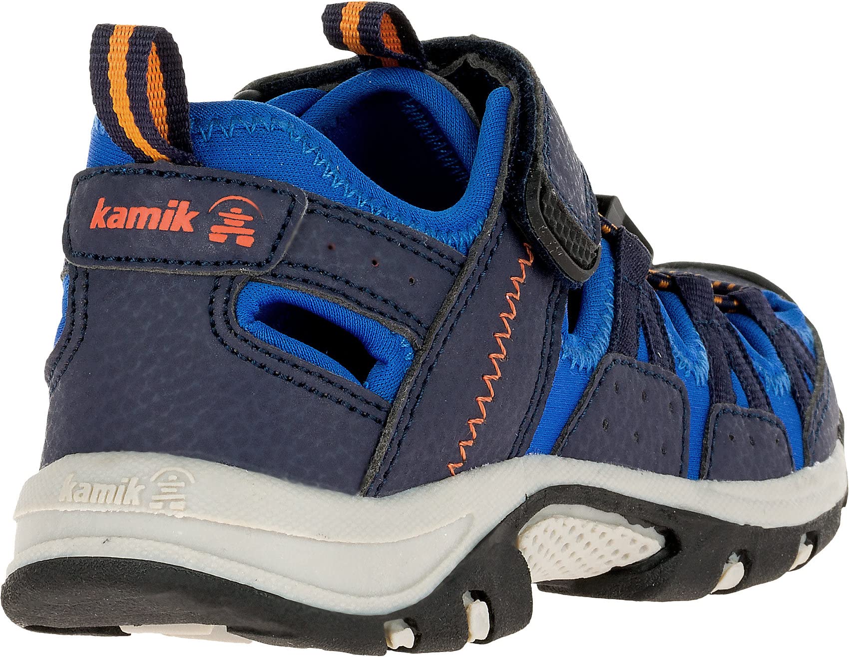 Kamik Unisex Kids' Closed-Toe Sandals for Toddlers - Size 14 Little Kid | Water-Resistant Play Shoes for Beach, Pool & Outdoor Adventures