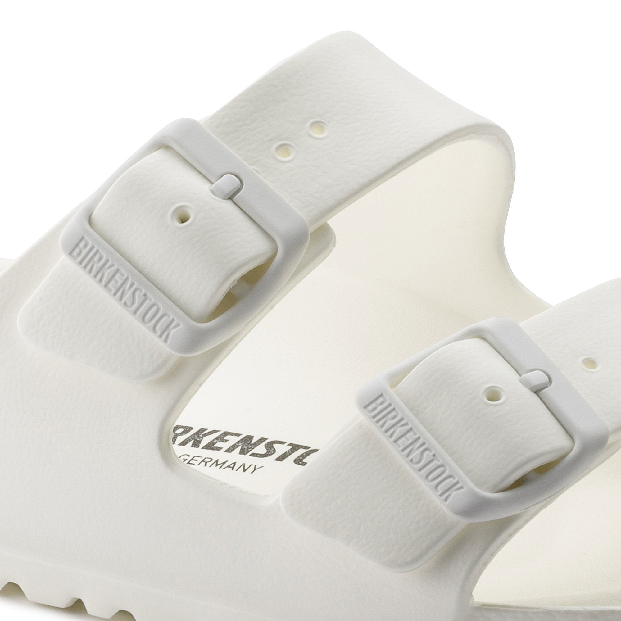 Birkenstock Arizona Essentials White EVA Comfort Sandals for Women & Men - Lightweight & Durable for Beach, Pool, and Casual Wear