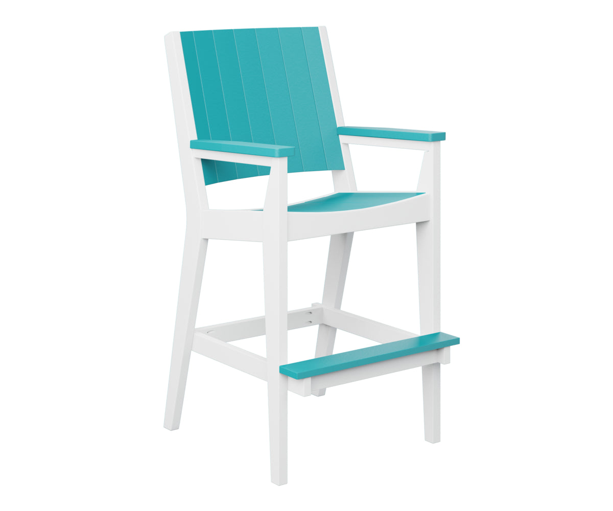 Berlin Gardens Mayhew Chat XT Chair - Patio Outdoor Conversation Chair with Cushion, Weather-Resistant & Comfortable - Perfect for Backyard, Garden, and Poolside Relaxation