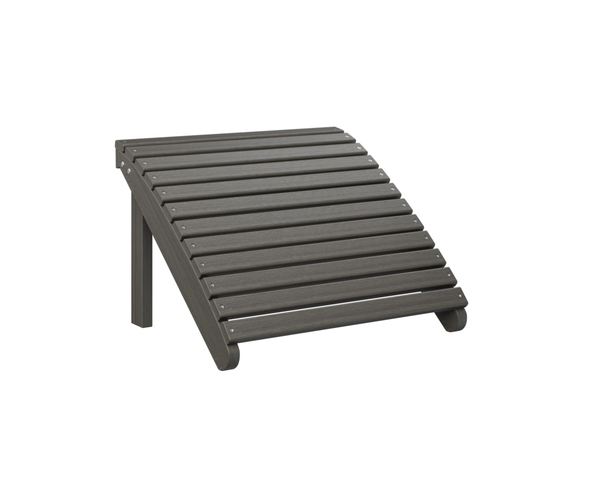 Berlin Gardens Adirondack Footstool - Outdoor Patio Furniture, Durable Weather-Resistant Wooden Ottoman for Deck, Garden & Poolside Relaxation