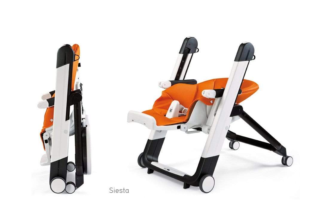 Peg Perego Siesta High Chair for Babies - Adjustable, Reclining, Easy Clean Infant Feeding Chair for Home & Restaurant Use