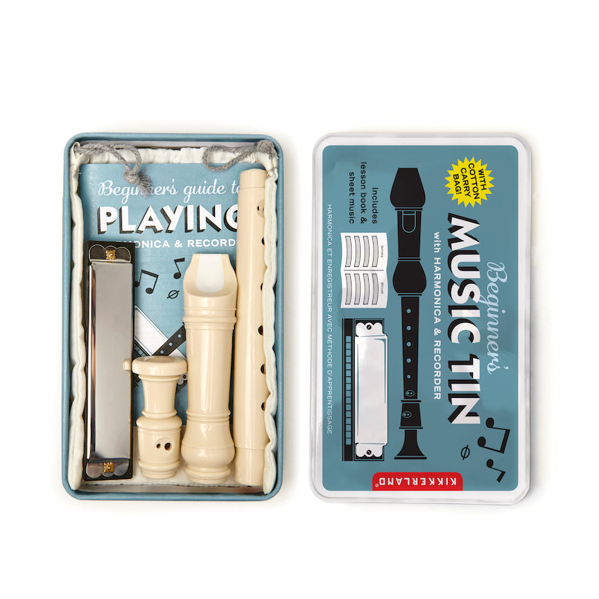 Beginner's Music Tin - Portable & Durable Tin Whistle for Kids & Adults - Perfect for Learning, Practice & Outdoor Adventures