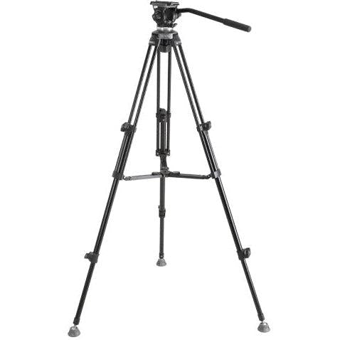 E Image EK610 Professional Video Tripod Stand with Adjustable Height - Perfect for Vlogging, YouTube Videos, and Live Streaming