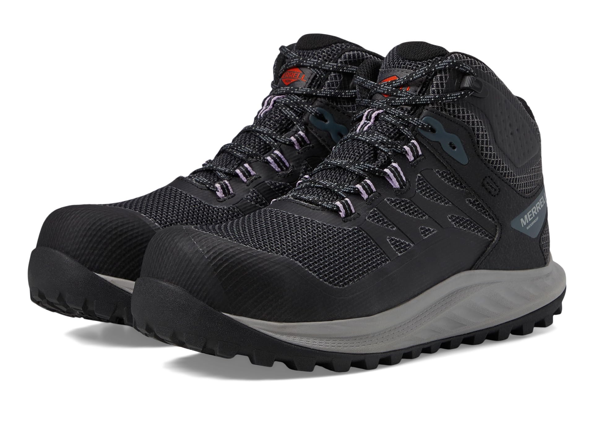 Merrell Women's Antora 3 Mid Waterproof Hiking Boots with Carbon Fiber Construction - Lightweight & Durable for Outdoor Adventures, Trail Walking & Winter Trekking