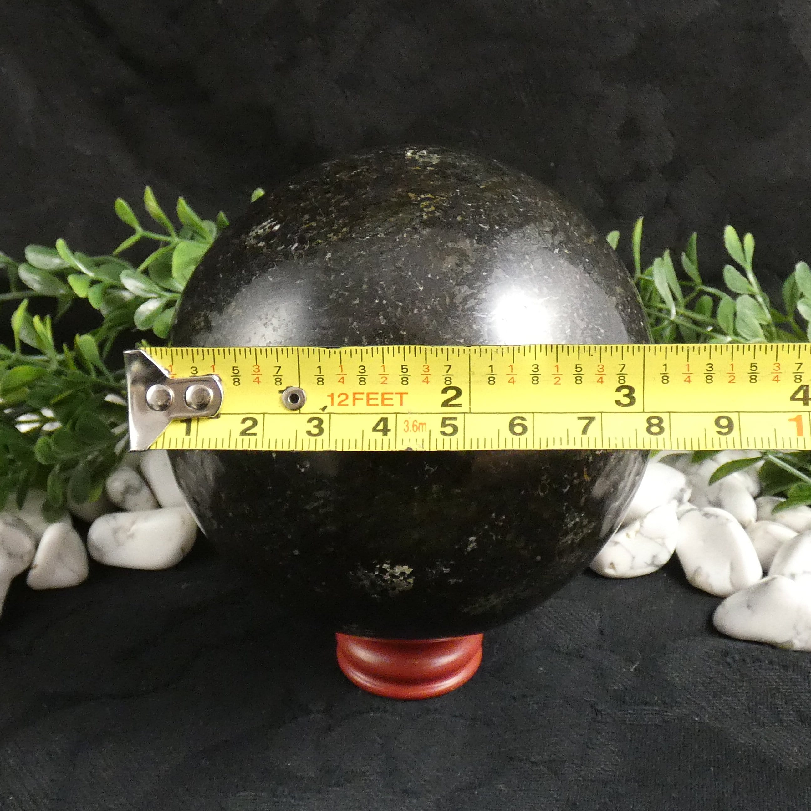 Coppernite Sphere (85mm) - Premium Handmade Copper Decorative Ball for Home & Office Decor, Meditation, Feng Shui, and Gift Giving
