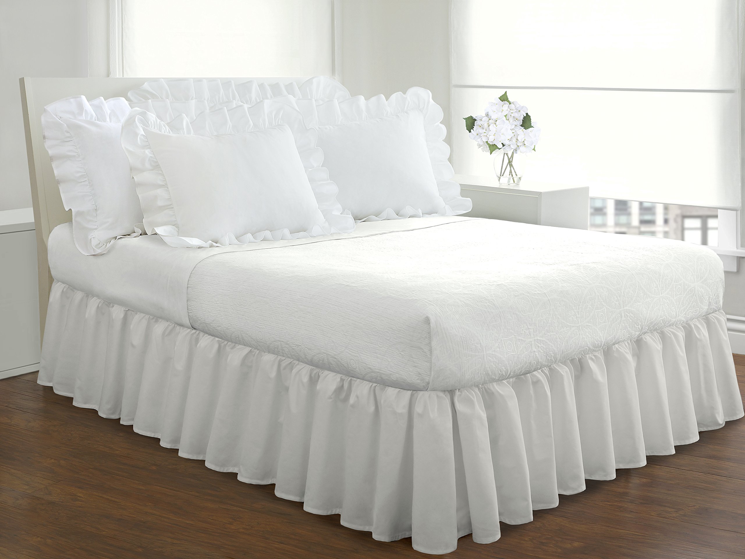 FRESH IDEAS Ruffled Bed Skirt - 14