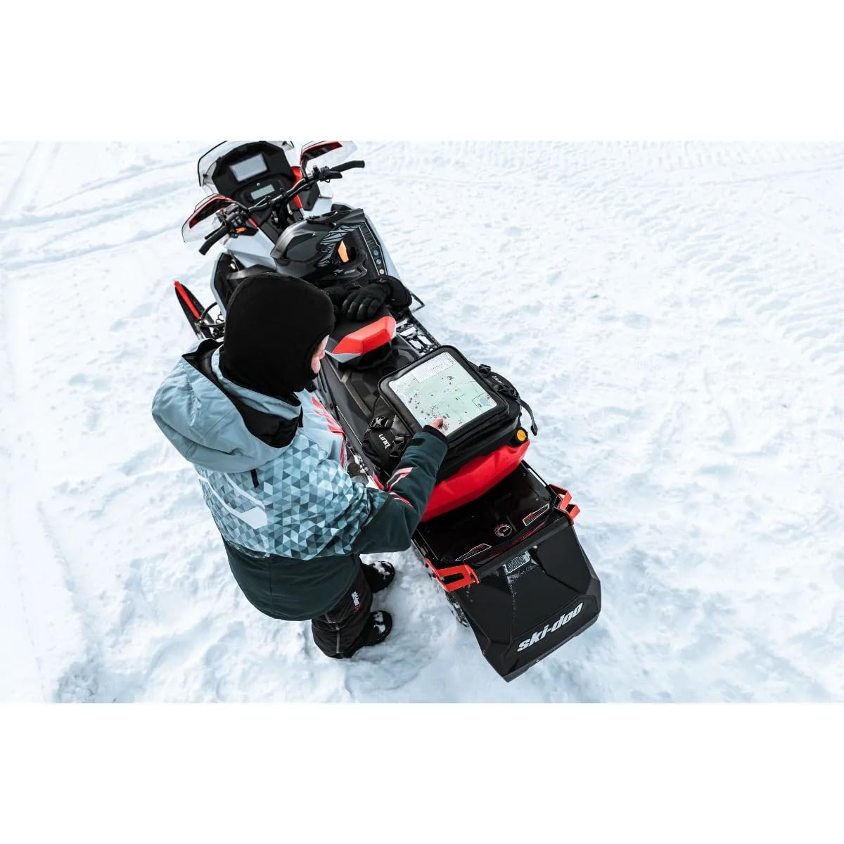Ski-Doo LinQ Trail Pro Bag 30L Waterproof Snowmobile Storage - Perfect for Skiing, Snowmobiling & Outdoor Adventures
