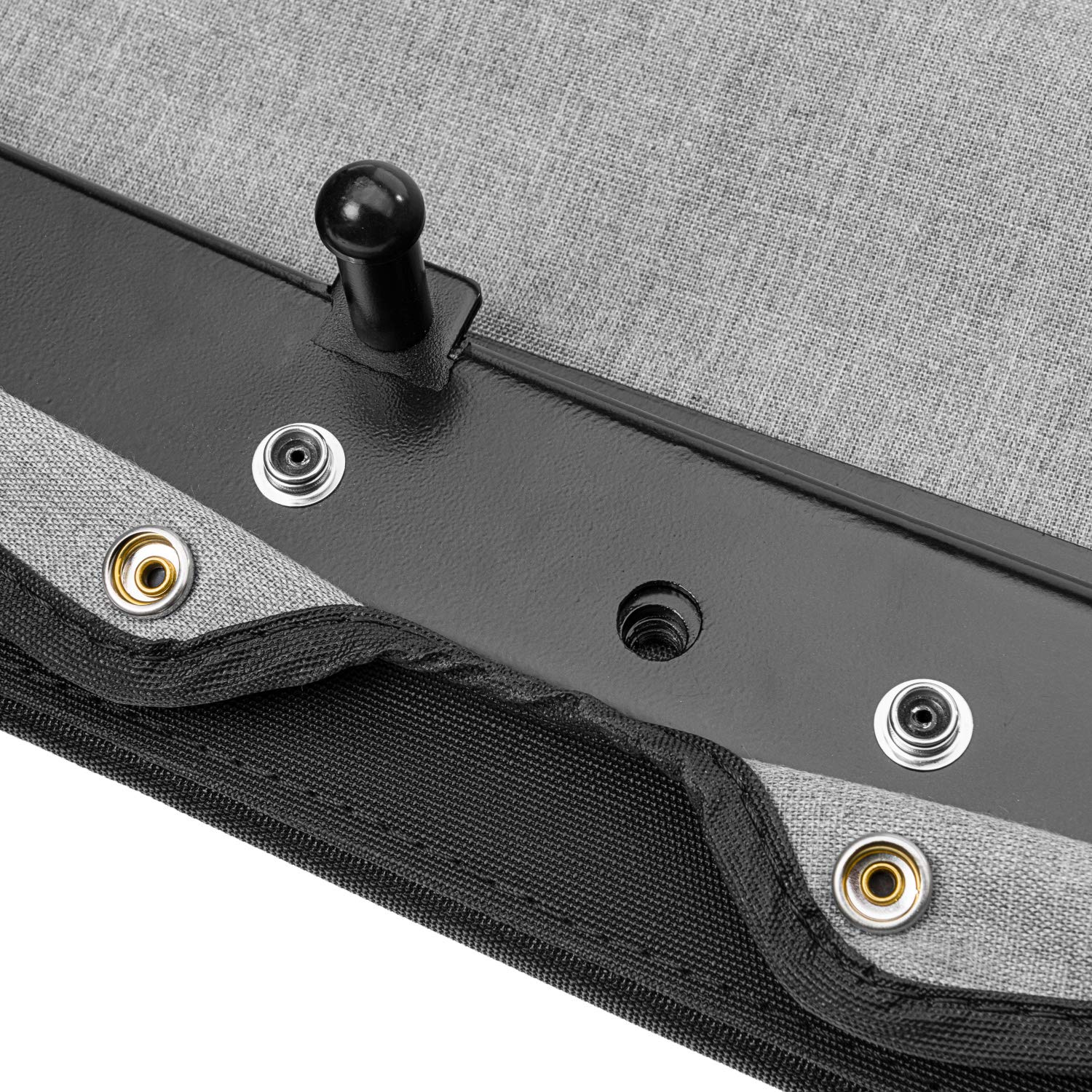 Rugged Ridge Savannah Brief Top for Jeep Wrangler JL (2018-2025) | Waterproof & UV-Resistant Soft Top | Easy Installation | Perfect for Off-Roading & Summer Adventures