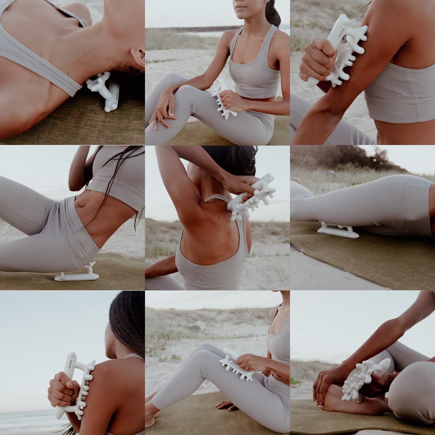 Fascia Massage Tool Blaster for Cellulite & Muscle Knot Relief - Deep Tissue Myofascial Release & Lymphatic Drainage Massager - Full Body Massage for Pain Relief & Relaxation - Perfect for Post-Workout Recovery & Home Spa Therapy