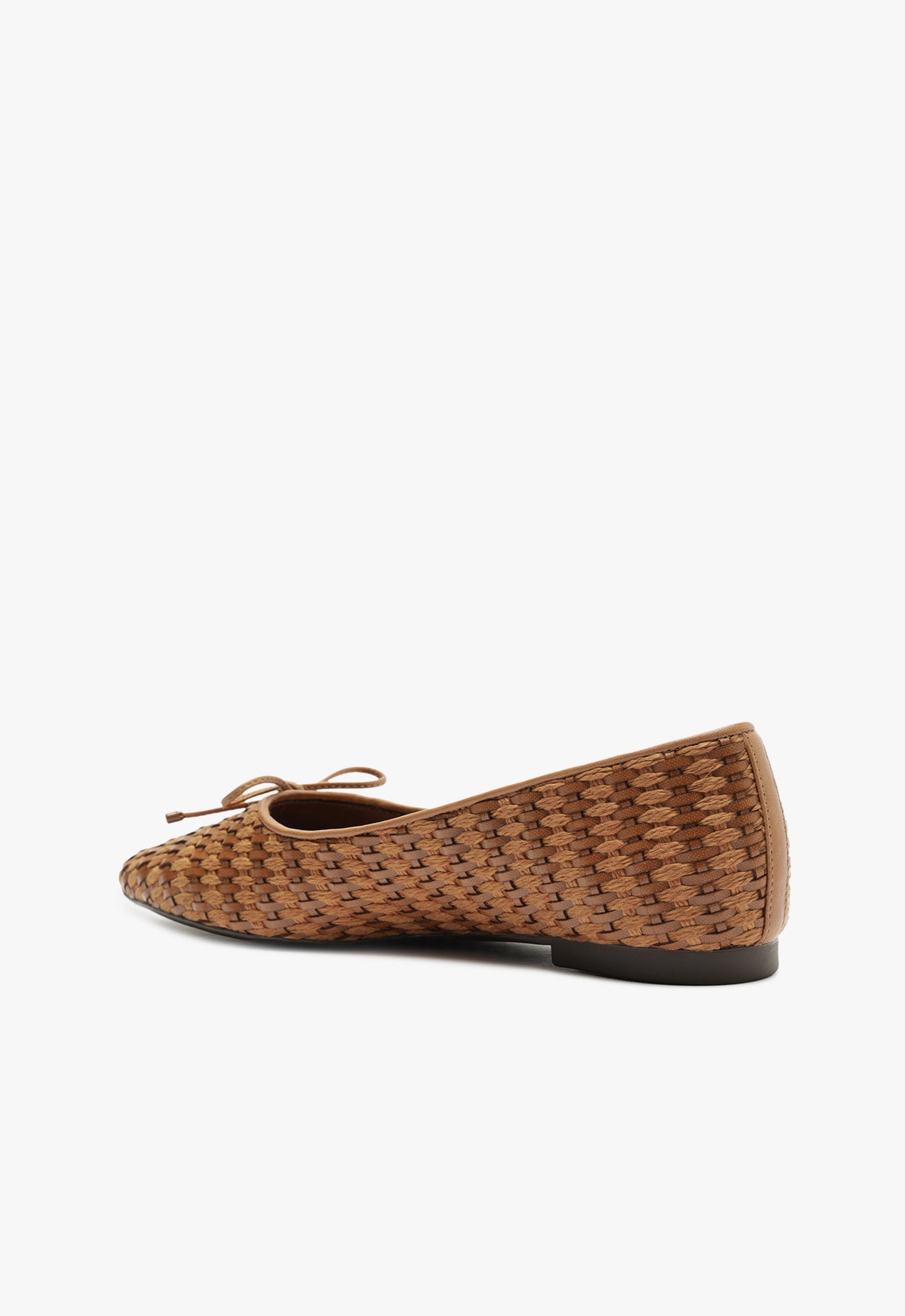 Arissa Women's Straw Ballet Flats - Comfortable Breathable Summer Shoes for Casual Wear, Beach, and Outdoor Activities