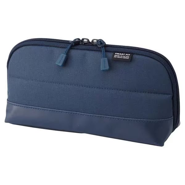 SMART FIT ACTACT Open Wide Pen Case by LIHIT LAB - Durable Pencil Pouch for School, Office & Travel - Organize Pens, Markers & Stationery Supplies