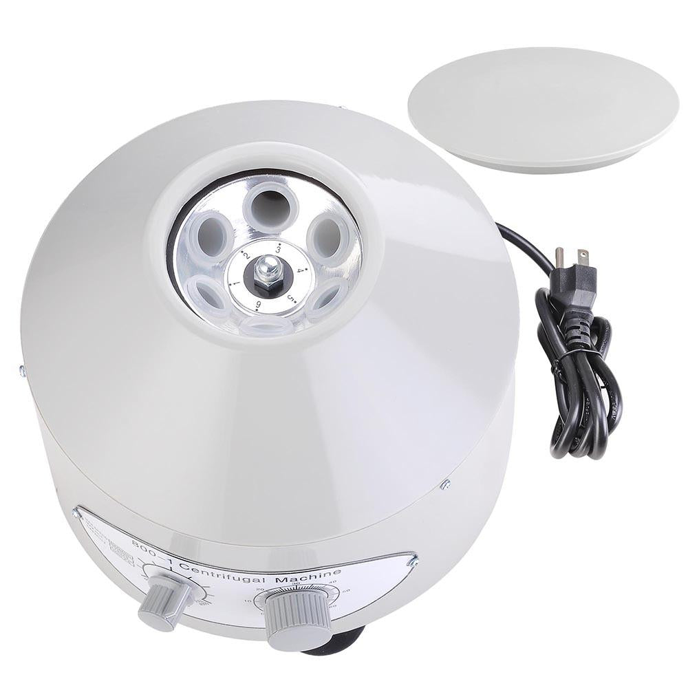 TheLAShop High-Speed Benchtop Centrifuge Machine - 4000 RPM Clinical Lab Centrifuge with 6 Rotors for Blood, DNA & Sample Separation | Ideal for Medical Labs, Research & Biotech Applications