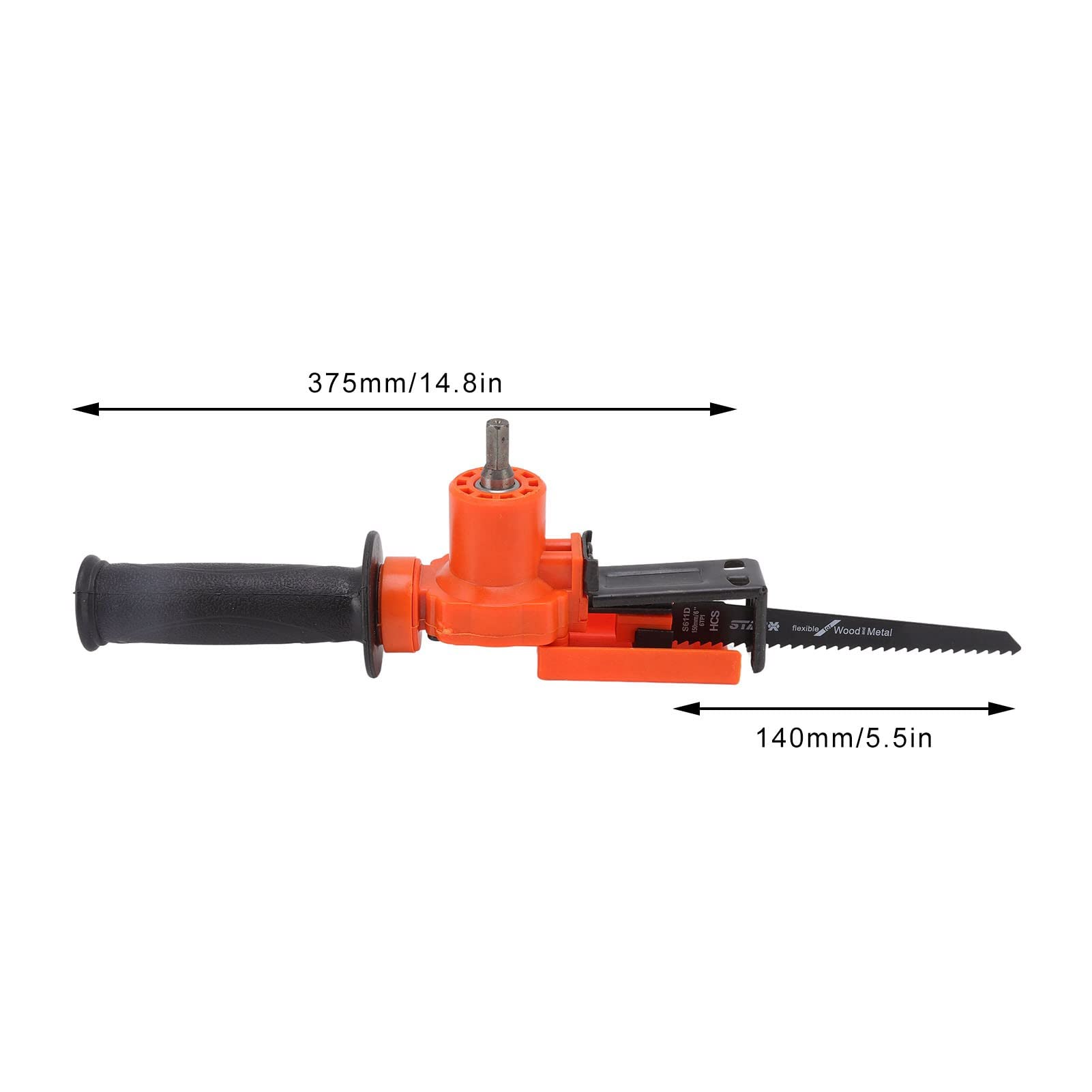 Fdit Cordless Reciprocating Saw - 20V Electric Handheld Saw for Wood, Metal, PVC Cutting - Perfect for DIY Projects, Home Renovation & Construction Work