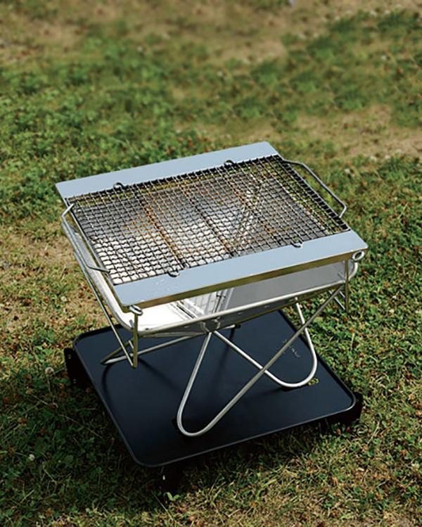 Fireplace Grill for Outdoor Cooking - Cast Iron Campfire Grill for BBQ, Grilling, and Roasting - Perfect for Backyard, Camping, and Picnics