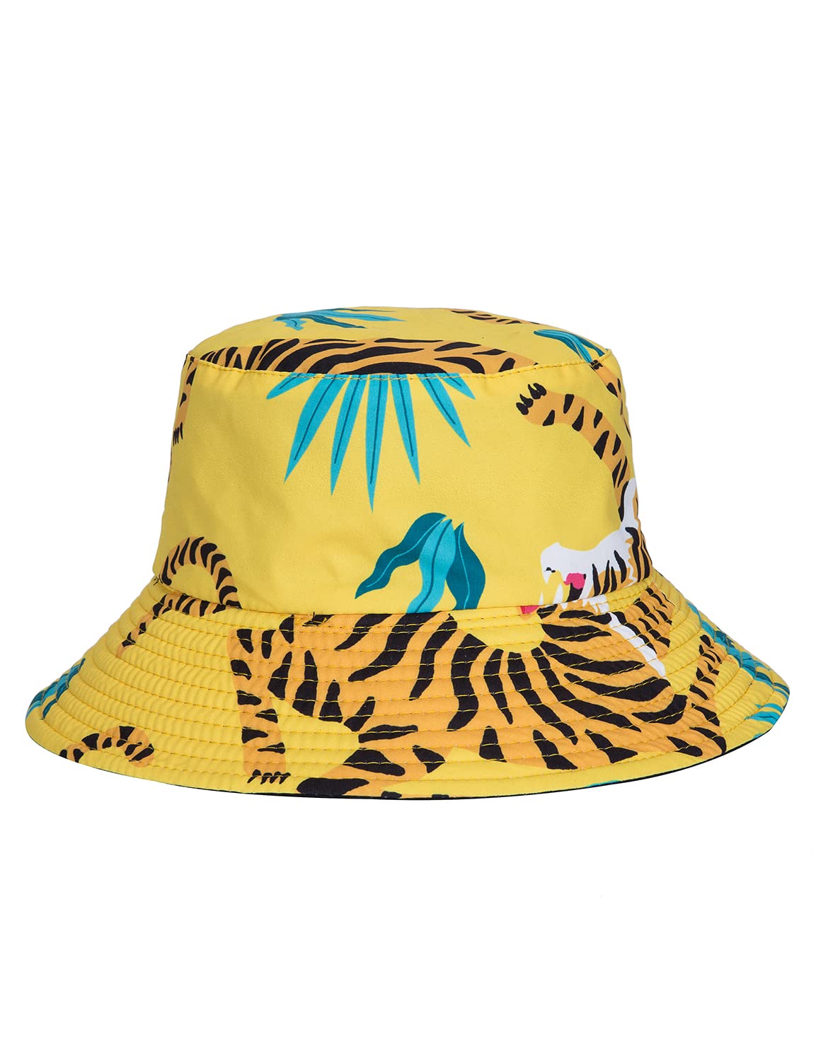 **TUNEVUSE Men's Hawaiian Shirts and Shorts Set - 2 Piece Tropical Beach Outfit with Floral Print & Bucket Hat for Summer Vacation, Luau Party, and Casual Wear**