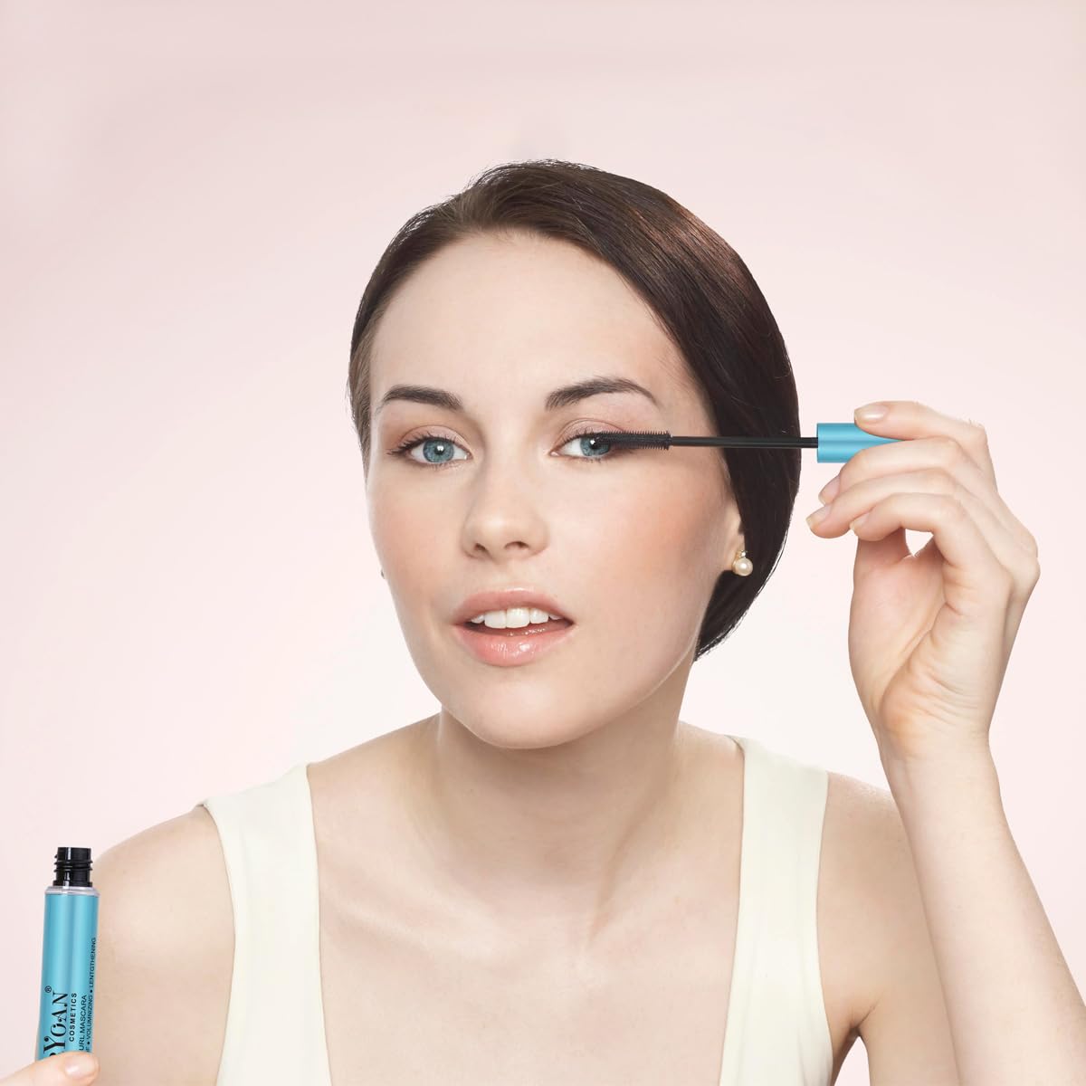Shryoan Cool as Ice Volumizing Mascara - Waterproof, Smudge Proof, Long Lasting with Matte Finish (8ml, Black) | Perfect for Daytime Wear, Night Out & Special Occasions