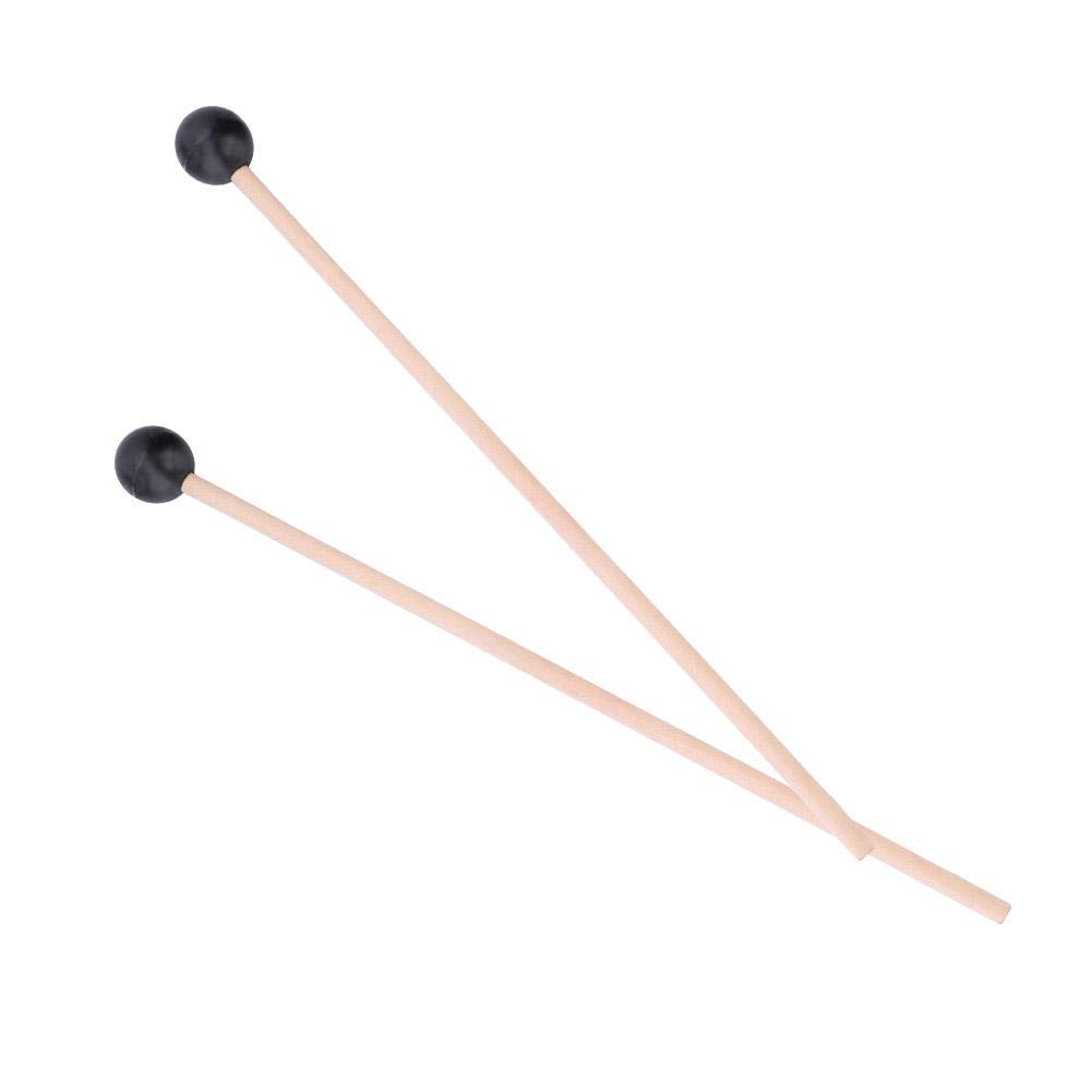 Premium Marimba Mallets - Smooth Wooden Handle with Rubber Tips for Keyboard Percussion | Perfect for Professional Performances, Music Education & Practice Sessions