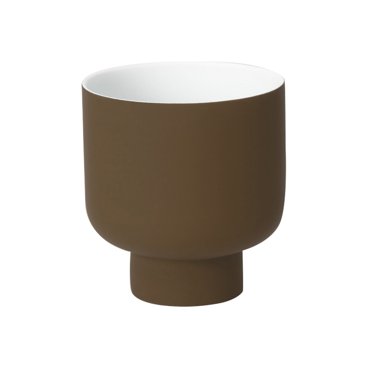 Fergus Small Planter - Modern Indoor/Outdoor Flower Pot for Home Decor, Office, Garden, and Balcony | Perfect for Succulents, Herbs, and Small Plants