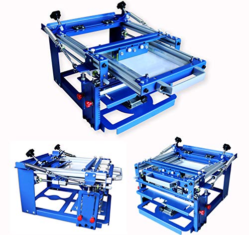 TECHTONGDA 3.15 Inch Cylinder Screen Printing Machine - Professional Silk Screen Press for Mugs, Pens, Cups & Bottles | Perfect for DIY Crafts, Small Business Printing & Custom Merchandise Production