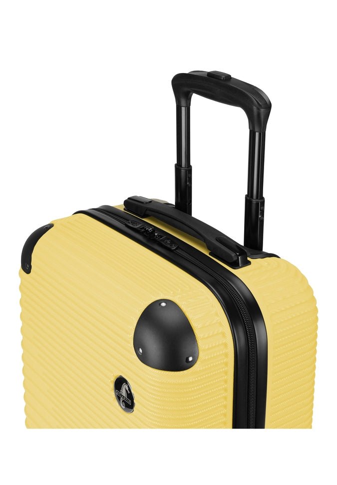 Atlantic Swerve Carry On Luggage - Lightweight Spinner Suitcase for Travel with USB Port & TSA Lock - Perfect for Business Trips & Weekend Getaways