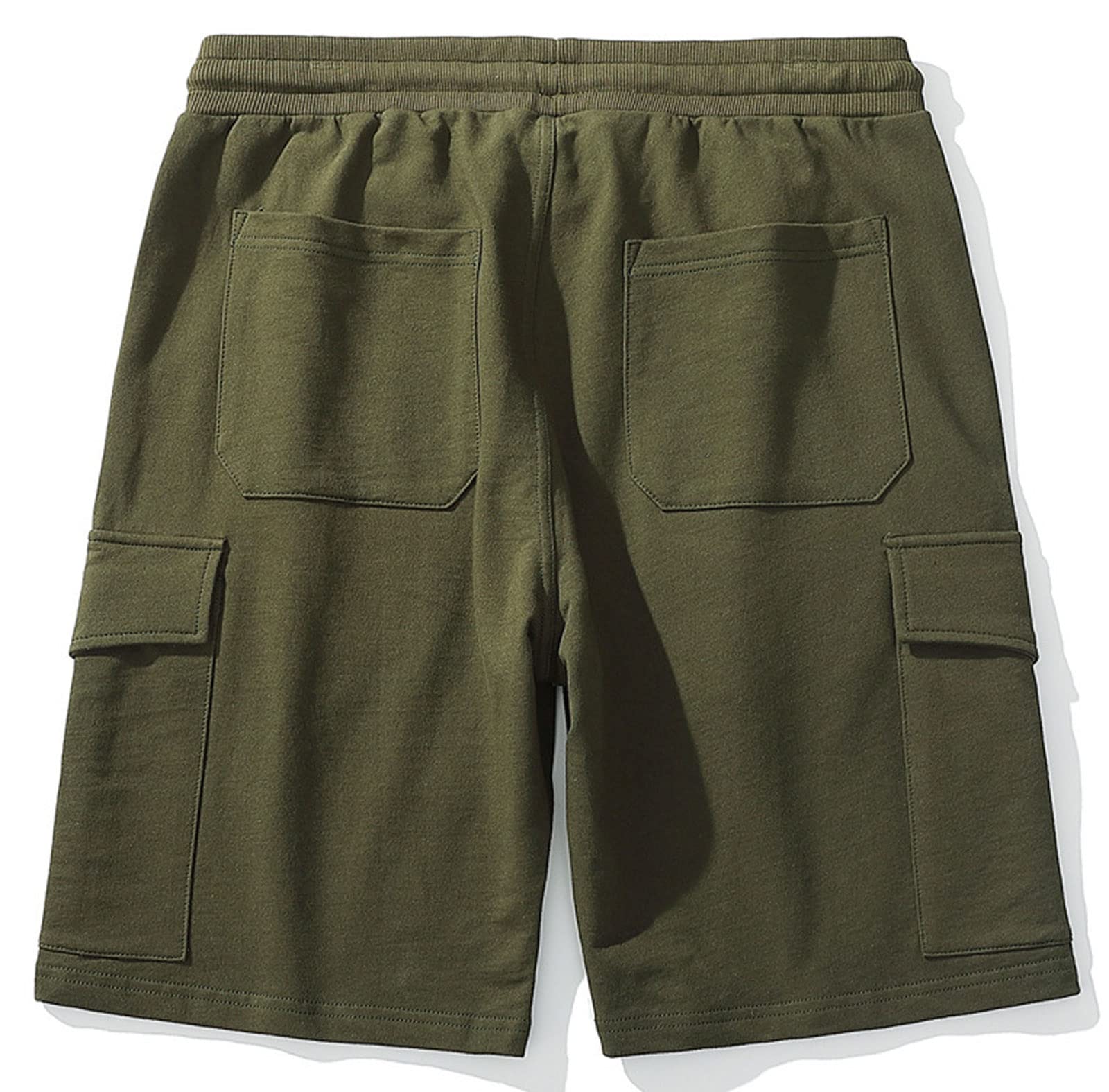 HOW'ON Women's Cargo Shorts - Casual Comfort Bermuda Shorts with Multiple Pockets | Perfect for Hiking, Travel & Outdoor Activities
