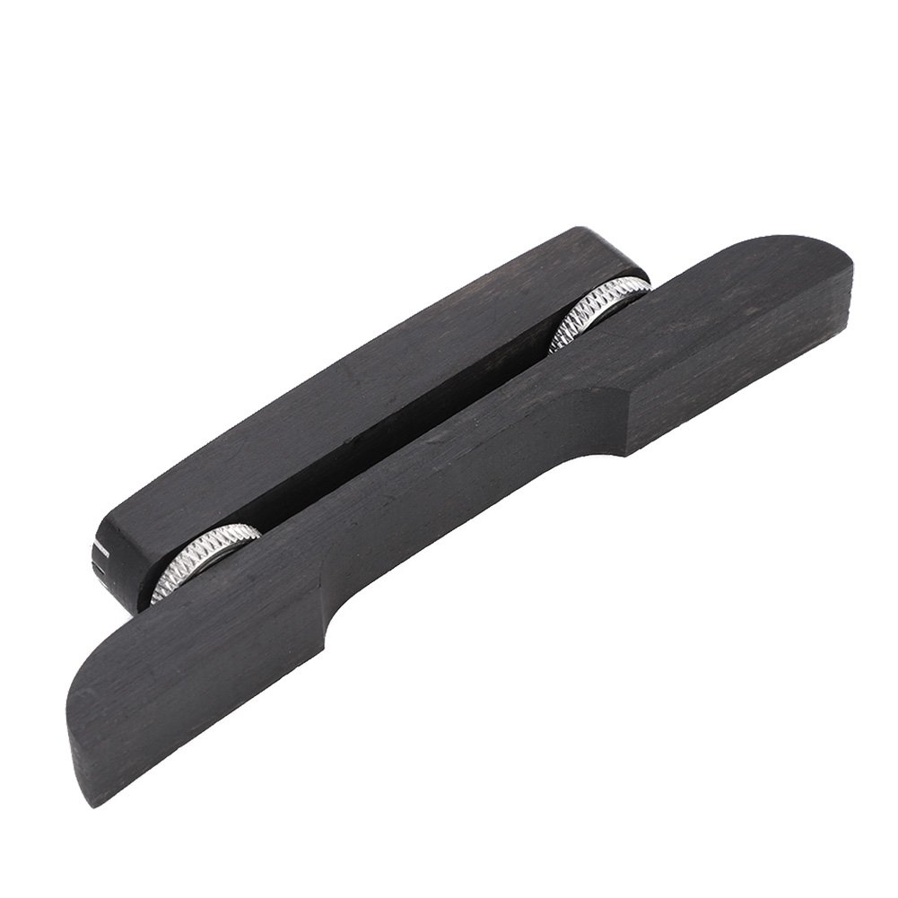 Premium Rosewood Adjustable Mandolin Bridge for Guitar, Bass & Flat Top Mandolins - Perfect for Professional Musicians & Live Performances