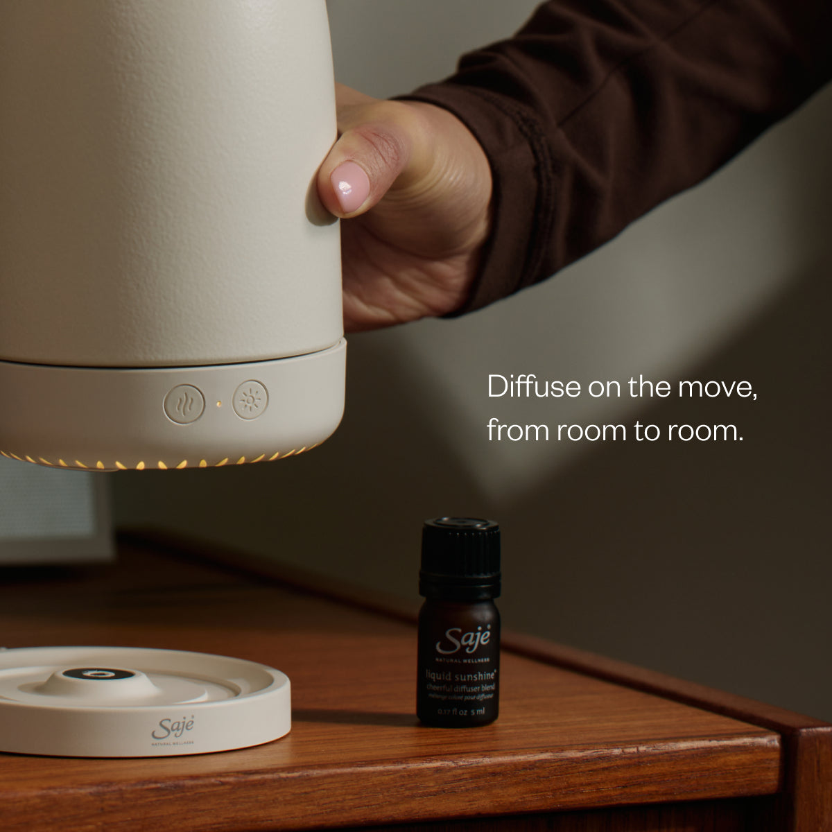 Aroma Omni Essential Oil Diffuser - Ultrasonic Aromatherapy Humidifier for Home, Office, Yoga & Spa Relaxation
