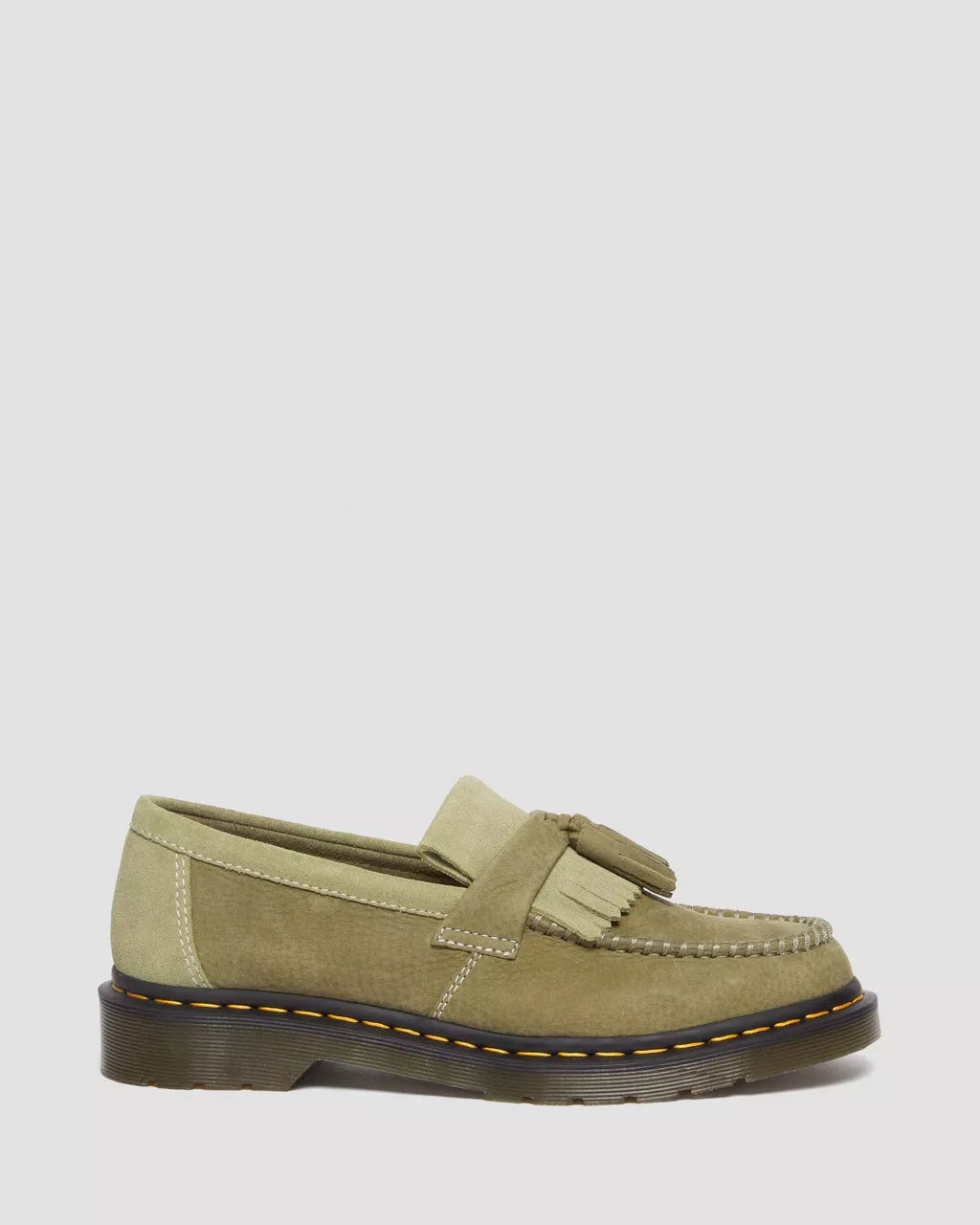 Adrian Men's Tassel Loafers - Genuine Nubuck Leather Slip-On Shoes for Business Casual & Office Wear
