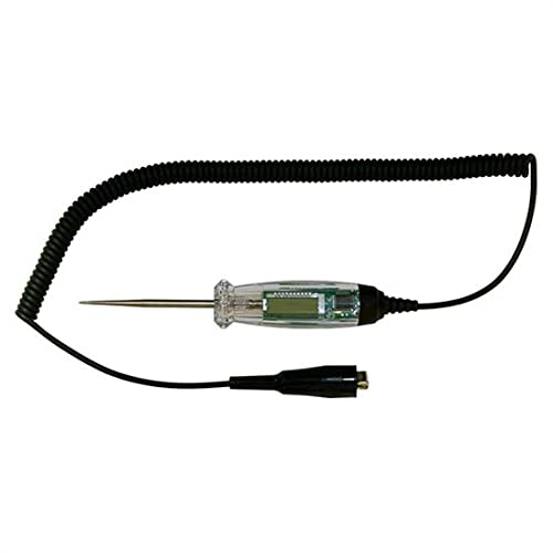Cal Van Tools LCD Test Light - Automotive Circuit Tester with Digital Display for 6V-24V DC Voltage - Perfect for Car, Truck, Motorcycle Electrical Diagnostics & Repair