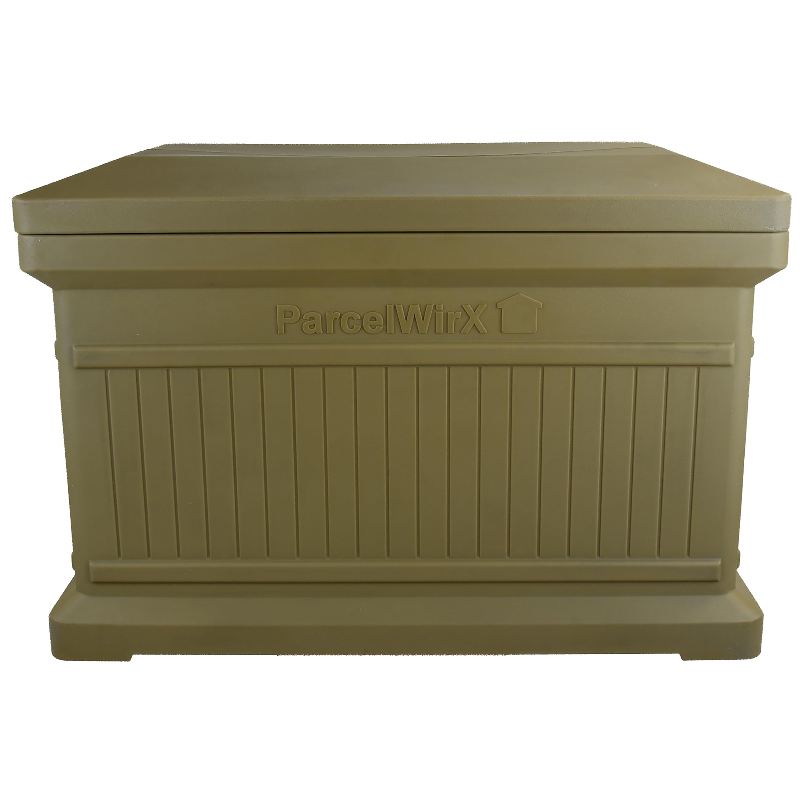 Premium Horizontal Storage Cabinet & Package Delivery Box with Lift-Off Lid - Solid Oak Wood Organizer for Mail, Parcels & Home Storage | Perfect for Entryway, Office & Shipping Businesses