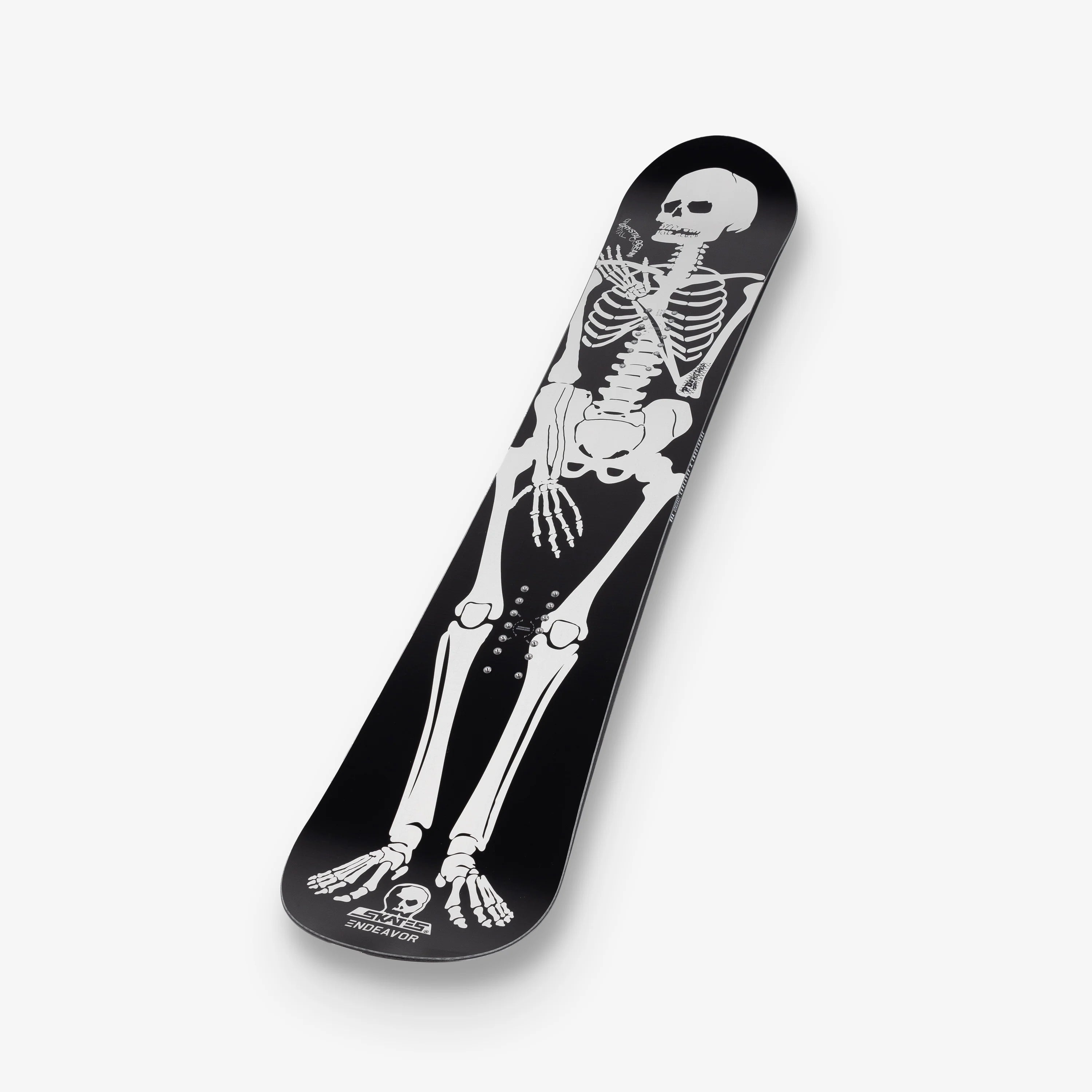 Endeavor Skull Skates Snowboard 2025 - Premium Men's & Women's Freestyle Snowboard for All-Mountain Riding | Perfect for Park, Powder & Backcountry Adventures