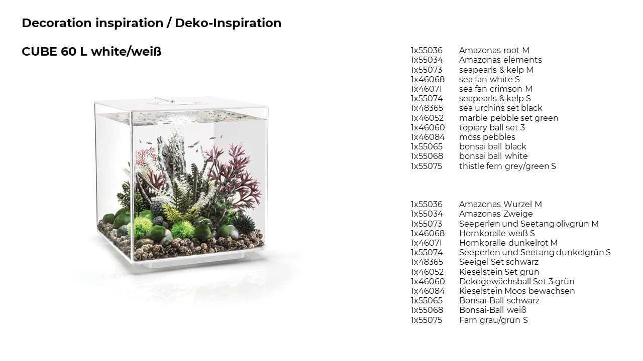 biOrb Amazonas Elements Sculpture Small - Decorative Aquarium Ornament for Fish Tanks | Perfect for Betta Fish, Goldfish & Tropical Aquariums | Adds Natural Beauty to Home or Office Decor