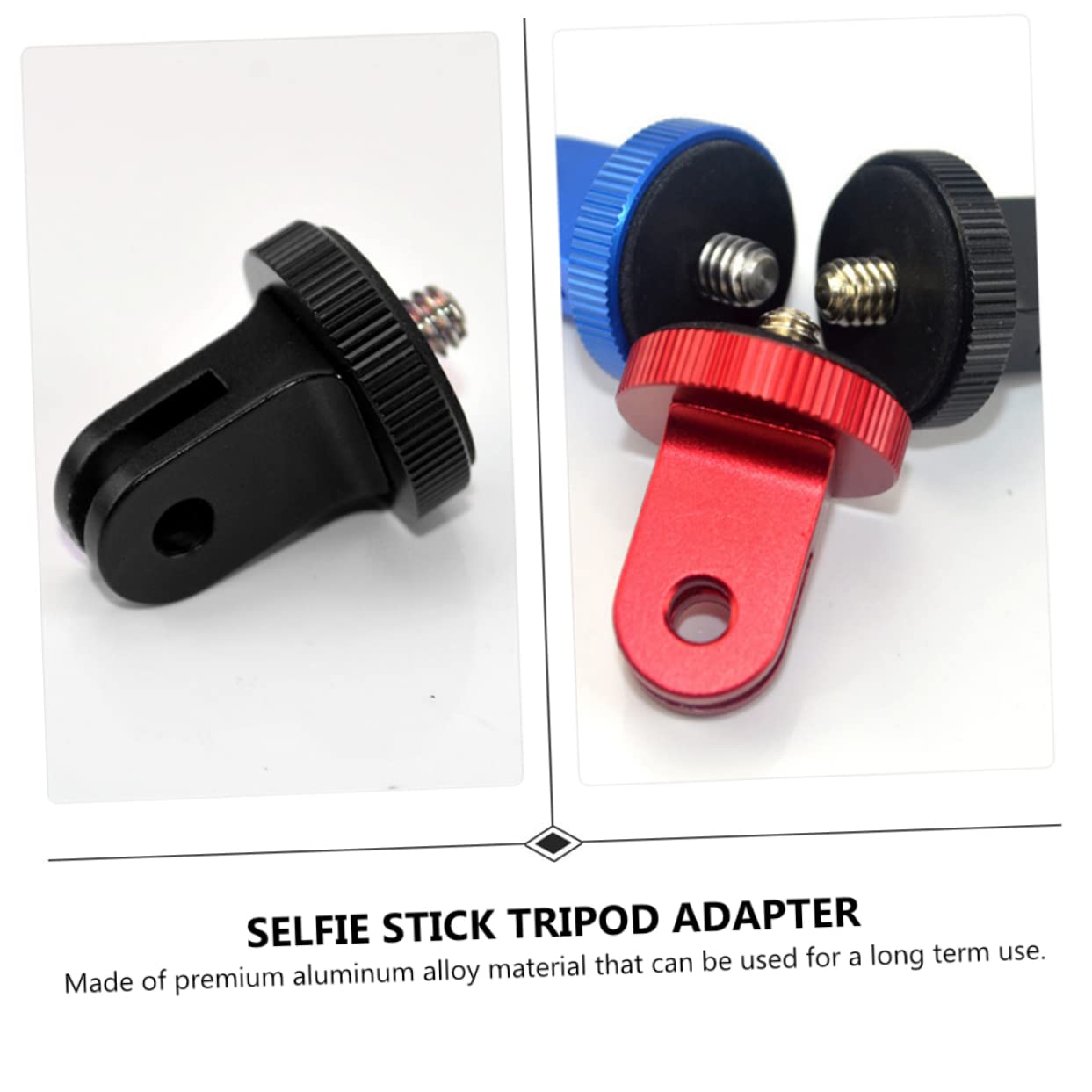 Jojofuny 3pcs Aluminum Alloy Camera Mount Bracket - 1/4