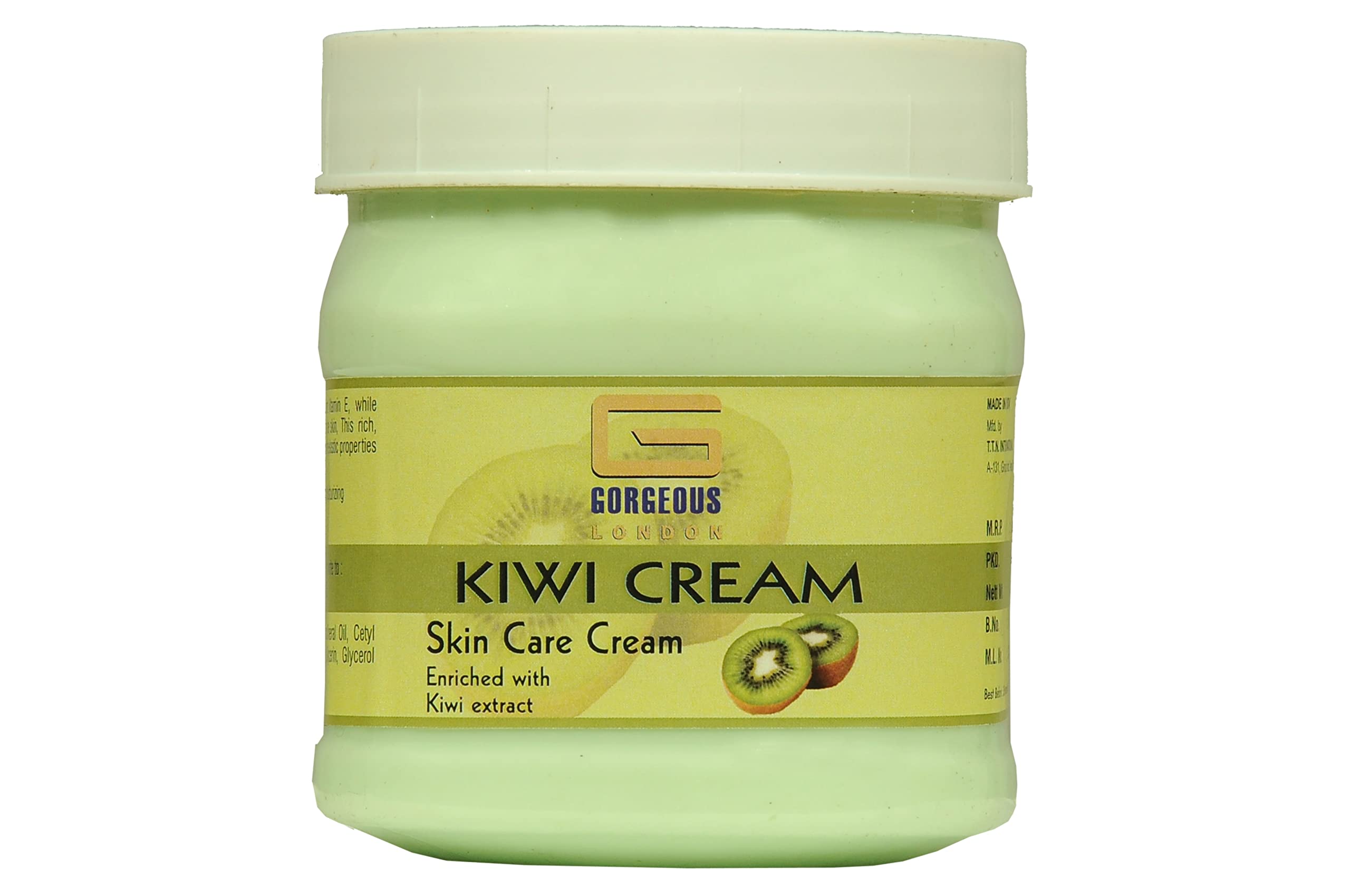London Kiwi & Cucumber Cream Duo - 2 Pack (450ml Each) | Hydrating & Brightening Skincare for Dry & Dull Skin