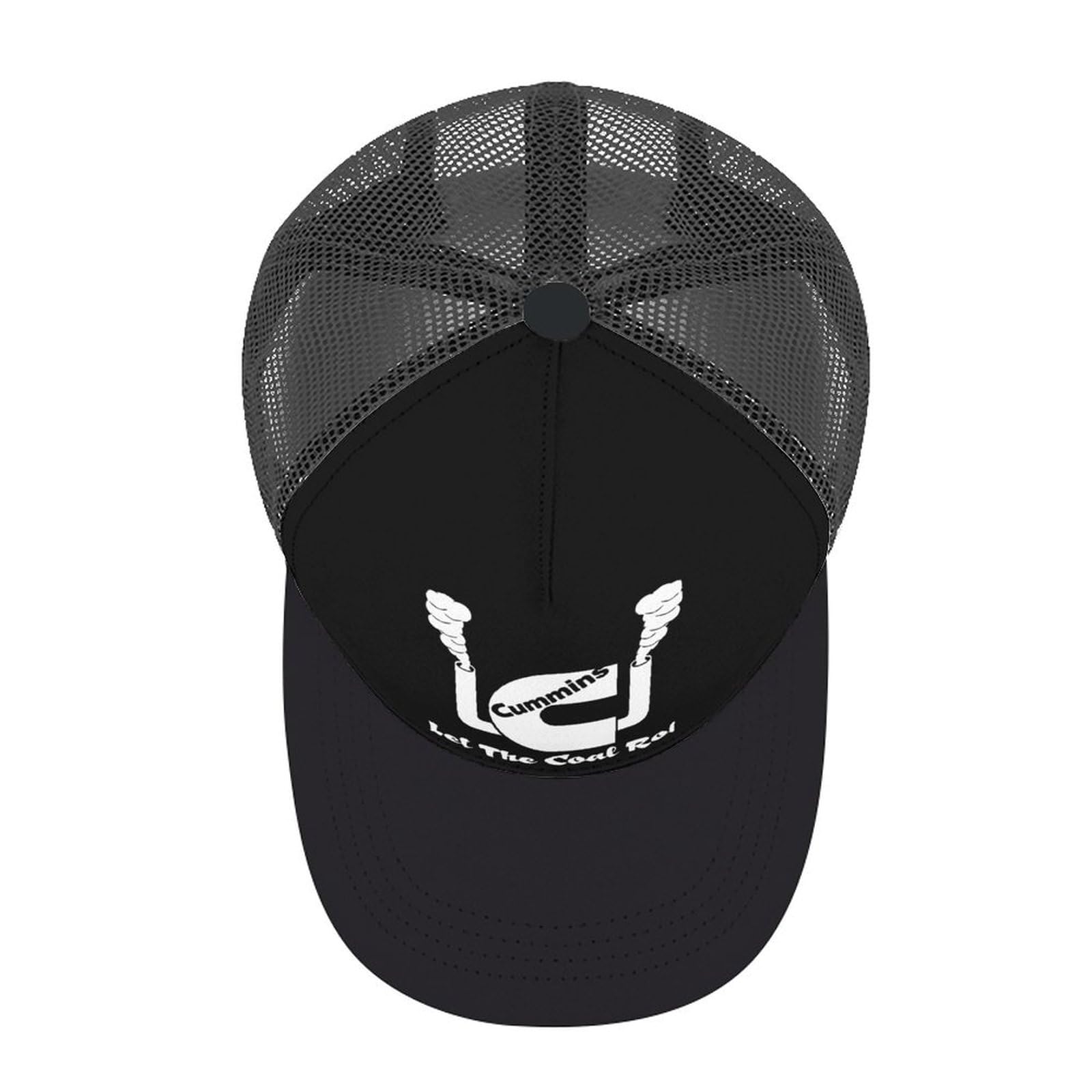 **WaikuB Cummins Mesh Trucker Hat - Adjustable Baseball Cap for Men, Dad Hat, Golf & Summer Sports - Perfect for Outdoor Activities, Driving, and Casual Wear**