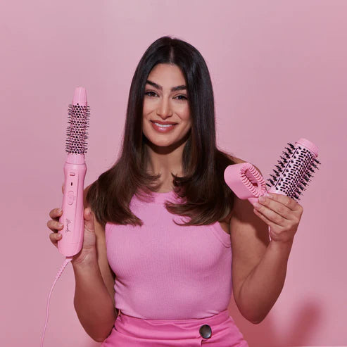 Mermade Hair Interchangeable Blow Dry Brush - 3-in-1 Styling Tool for Smooth, Voluminous Hair | Perfect for Home Use, Travel & Salon Styling