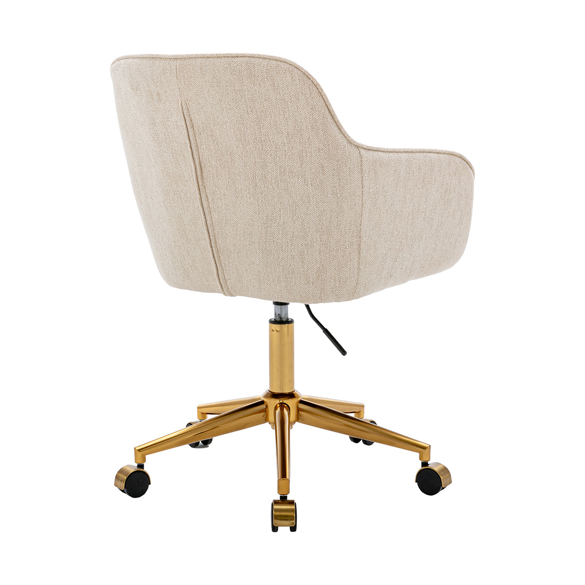 Ergonomic Ava Fabric Office Arm Chair - Adjustable Height & Lumbar Support for Home & Workspace Comfort